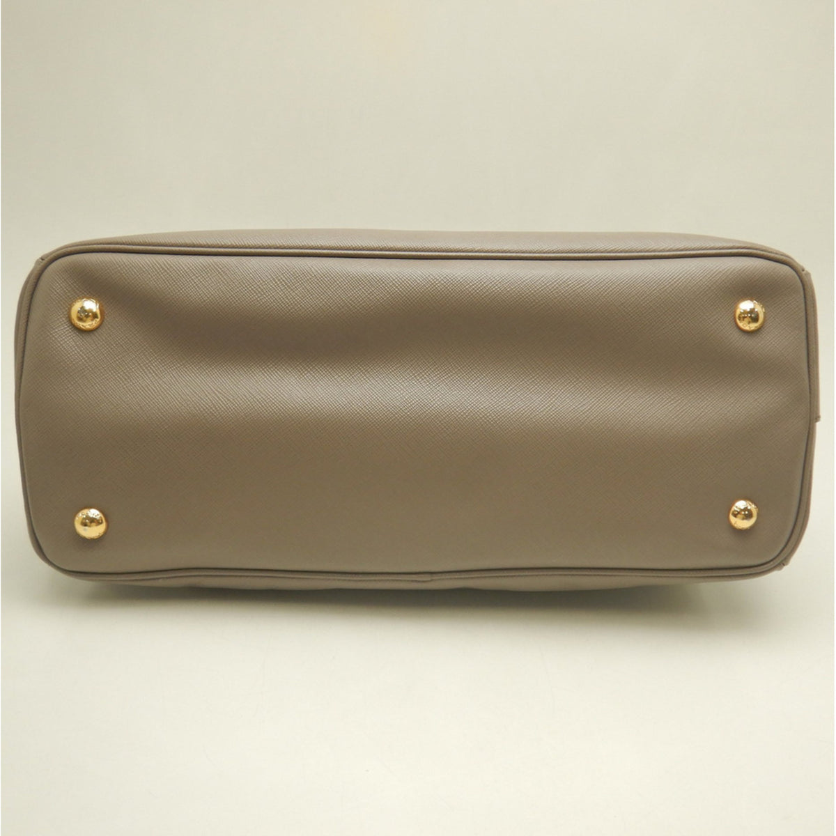 Prada Gold Saffiano Tote Bag (Pre-Owned)