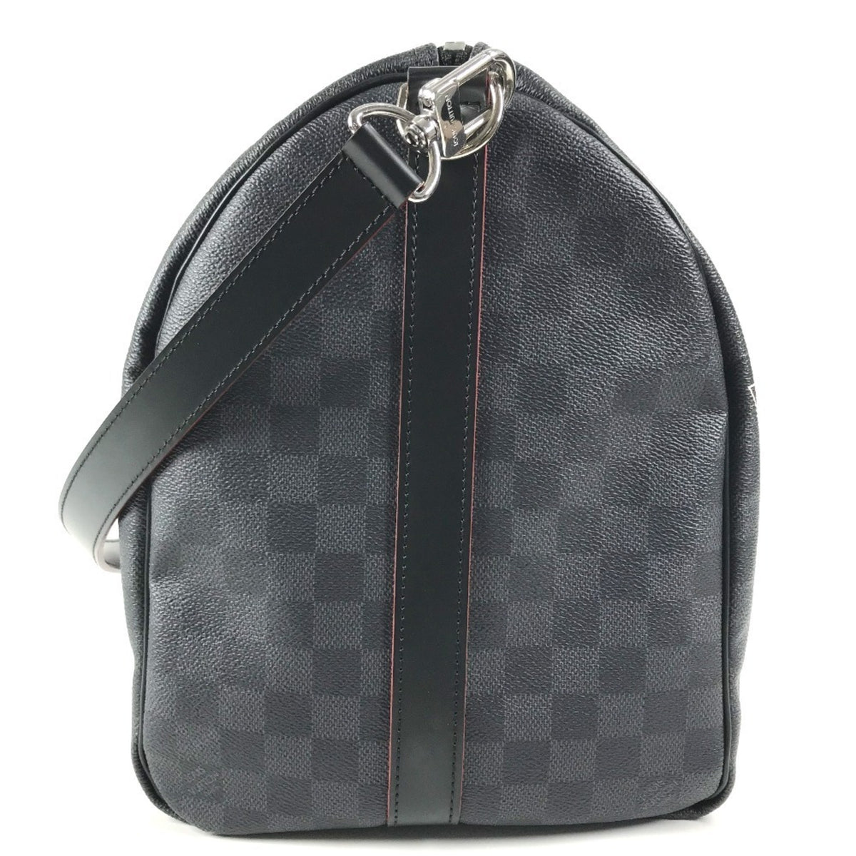 Louis Vuitton Black Damier Graphite Canvas Boston Bag (Pre-Owned)
