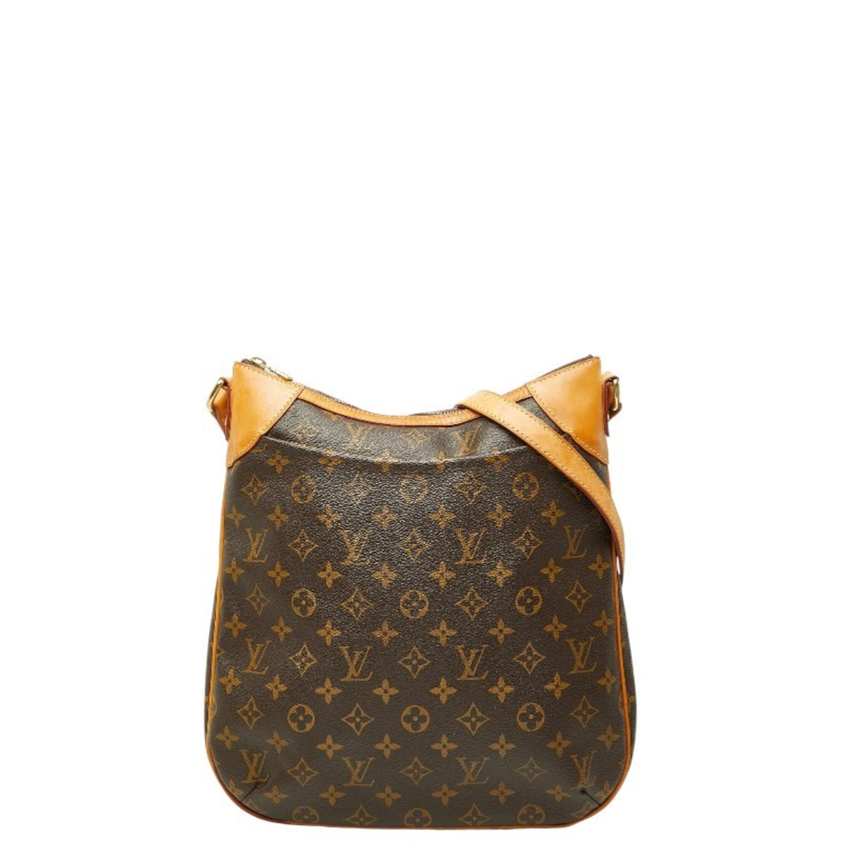 Louis Vuitton Brown Pvc Leather Shoulder Bag (Pre-Owned)