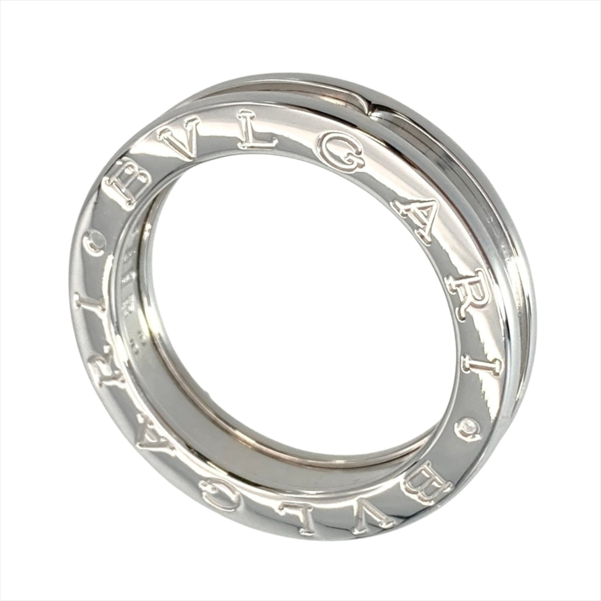 Bvlgari White Gold White Gold (18K) Band Ring (Pre-Owned)