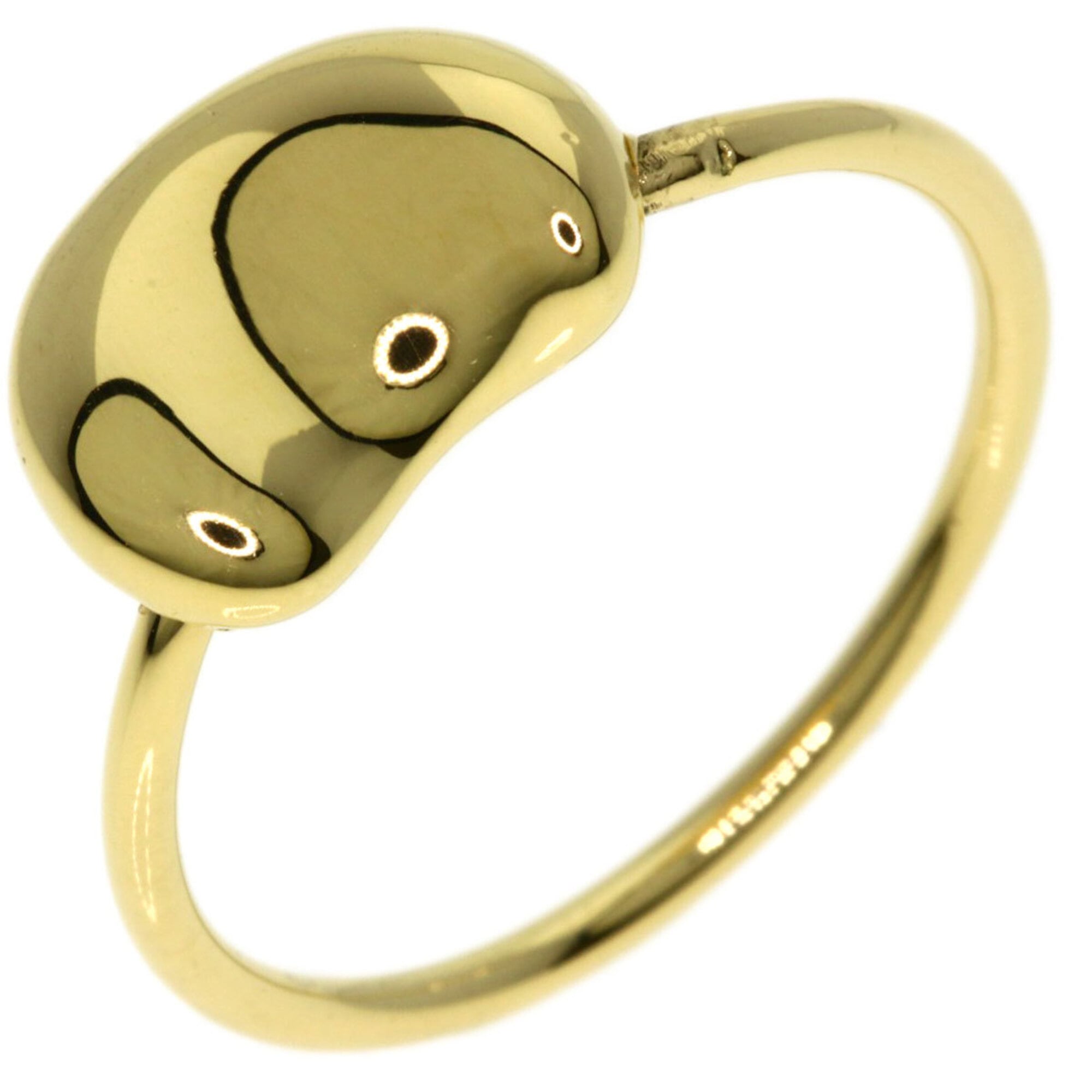 Tiffany Bean Yellow Gold (18K) Band Ring (Pre-Owned)