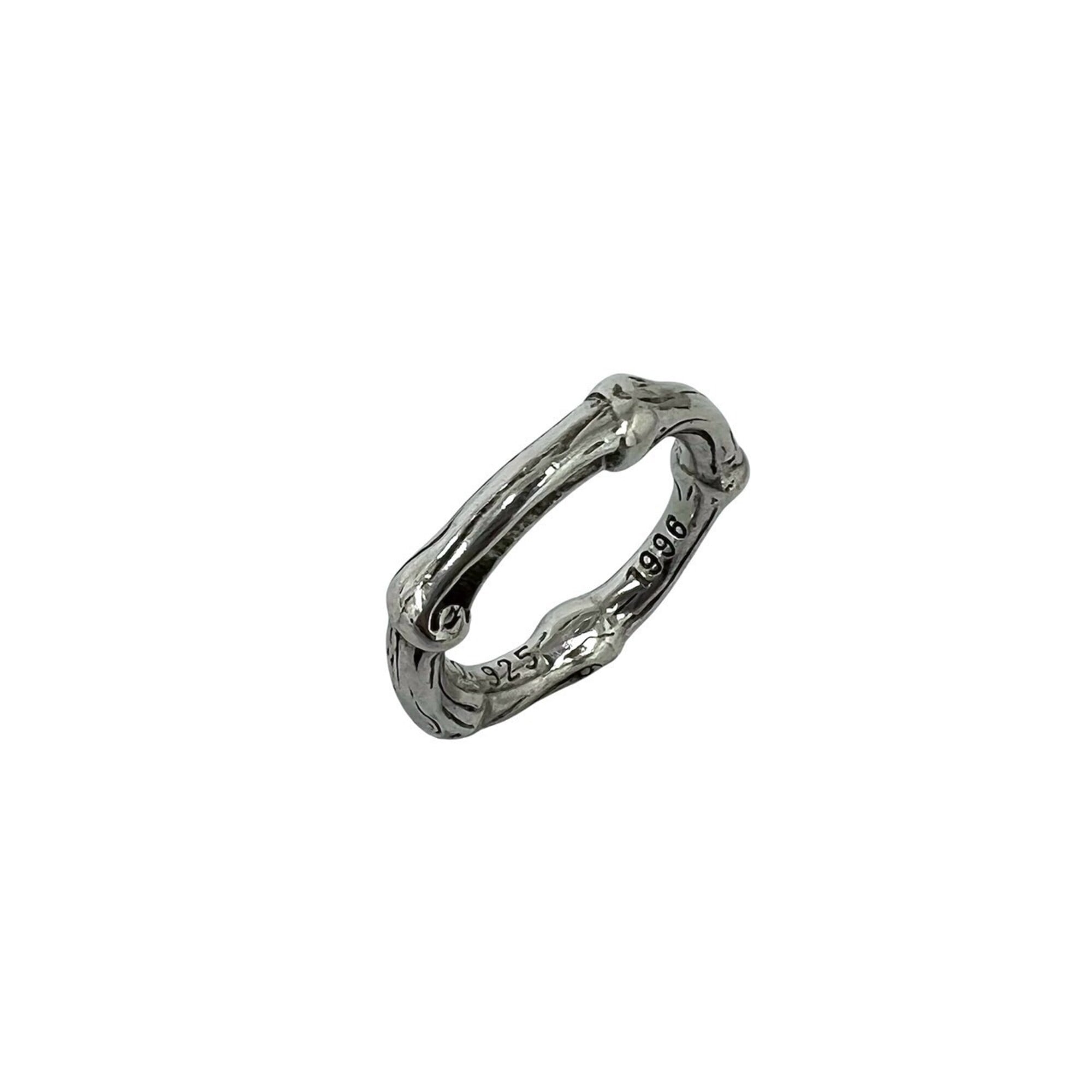 Tiffany Silver Silver 925 Band Ring (Pre-Owned)