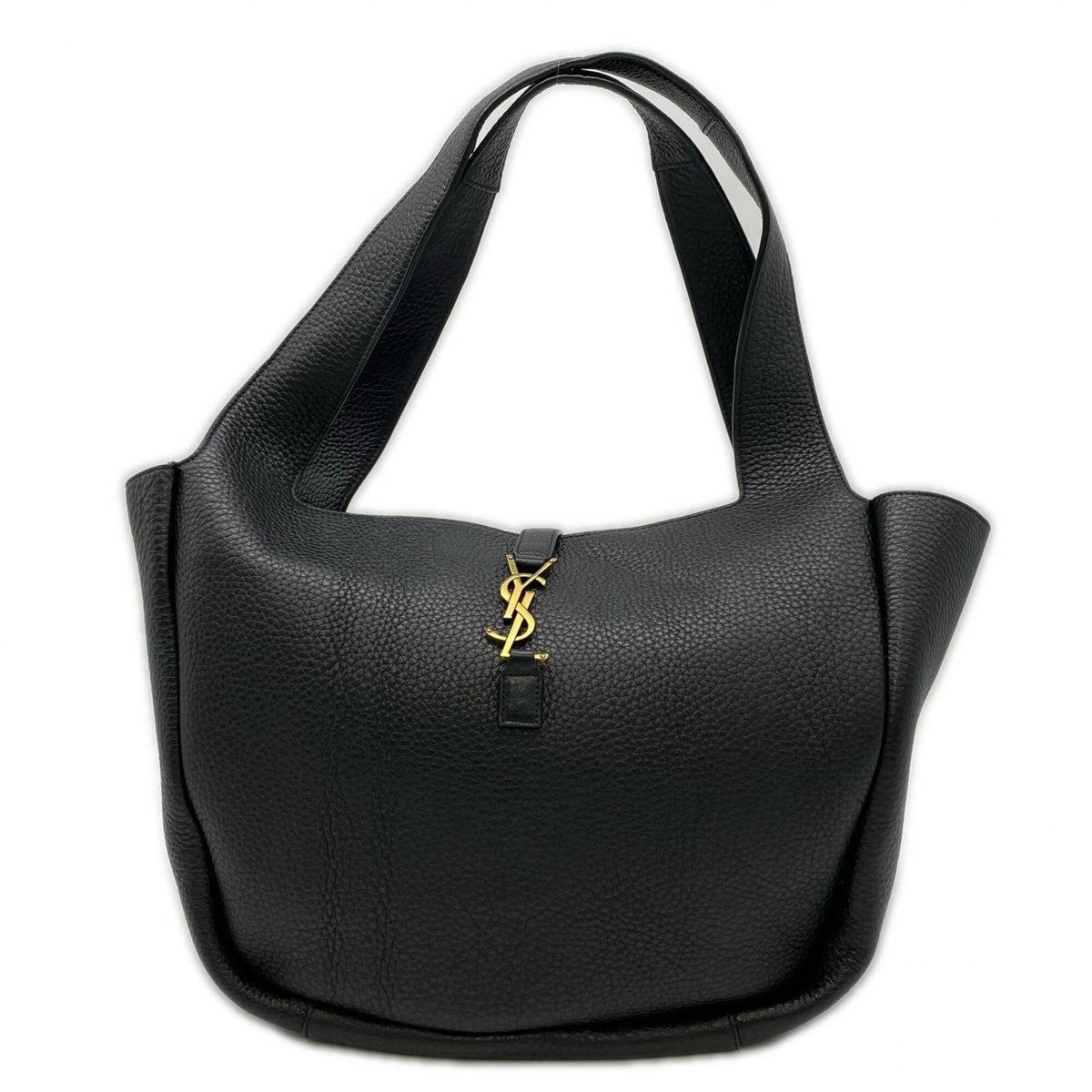 Yves Saint Laurent Black Handbag Tote Bag (Pre-Owned)