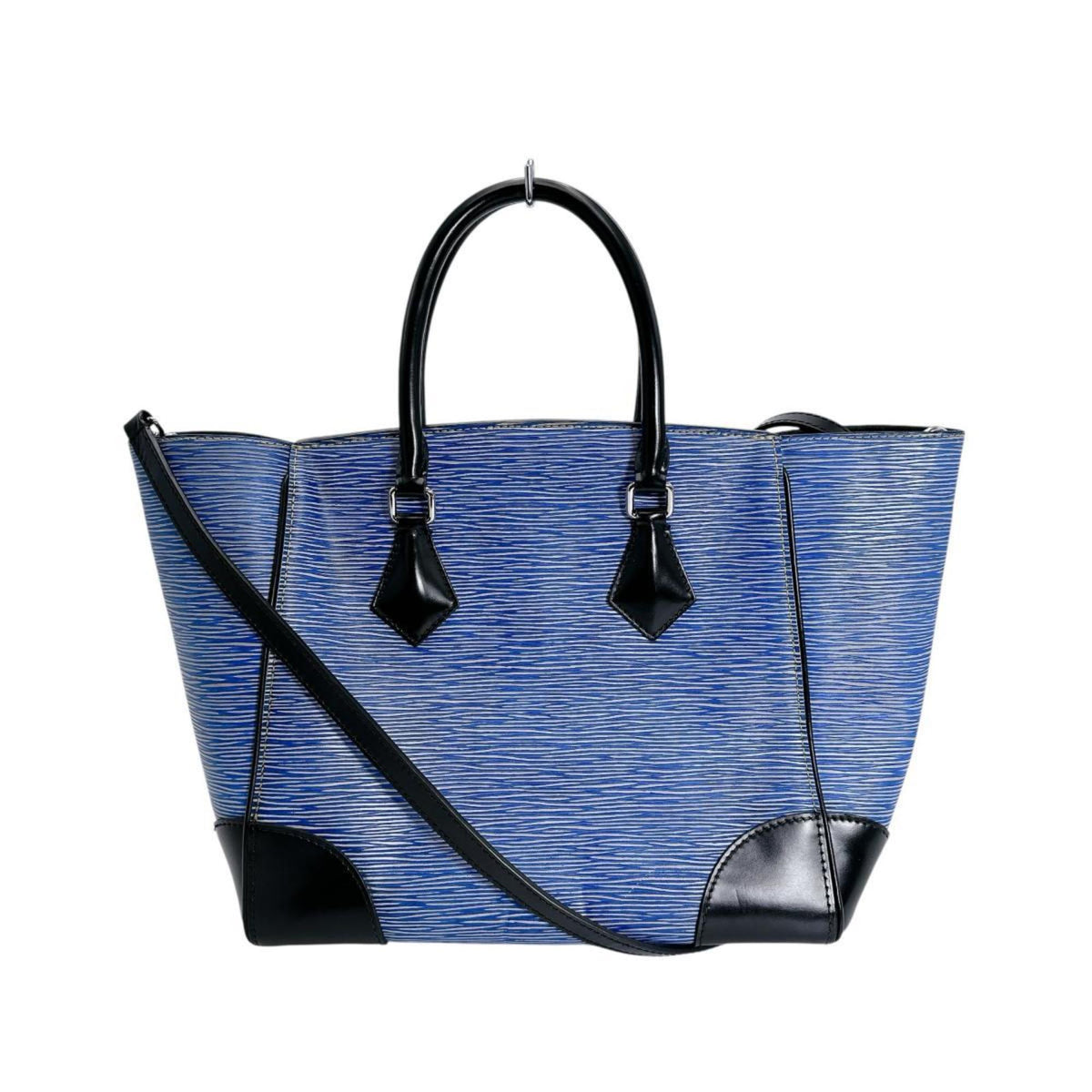 Louis Vuitton Blue Epi Leather Handbag (Pre-Owned)