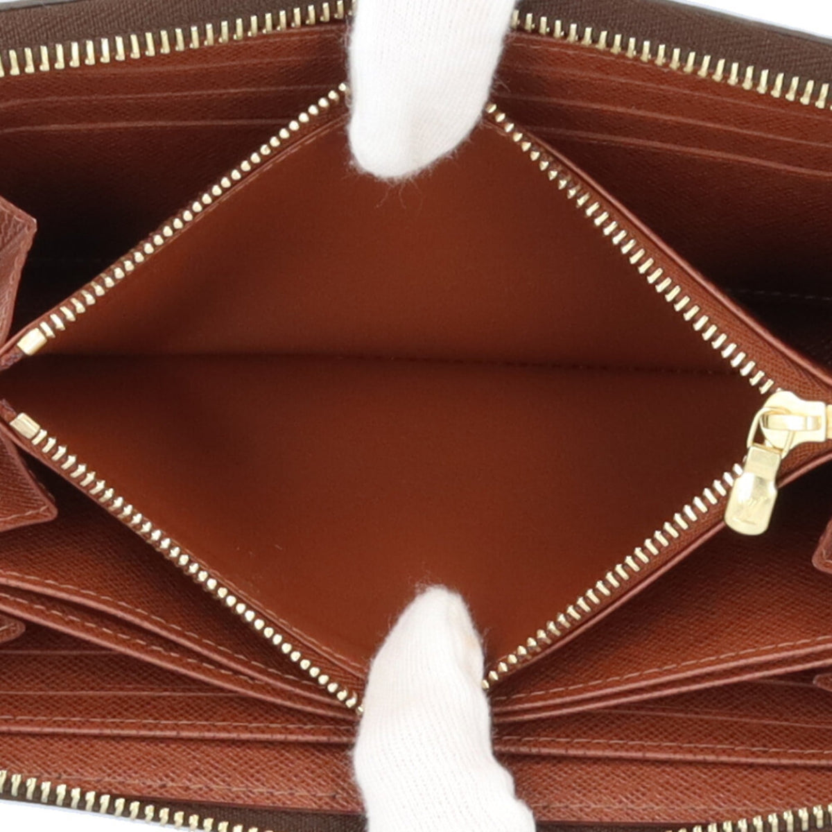 Louis Vuitton Monogram Brown Monogram Long Wallet (Bi-Fold) (Pre-Owned)