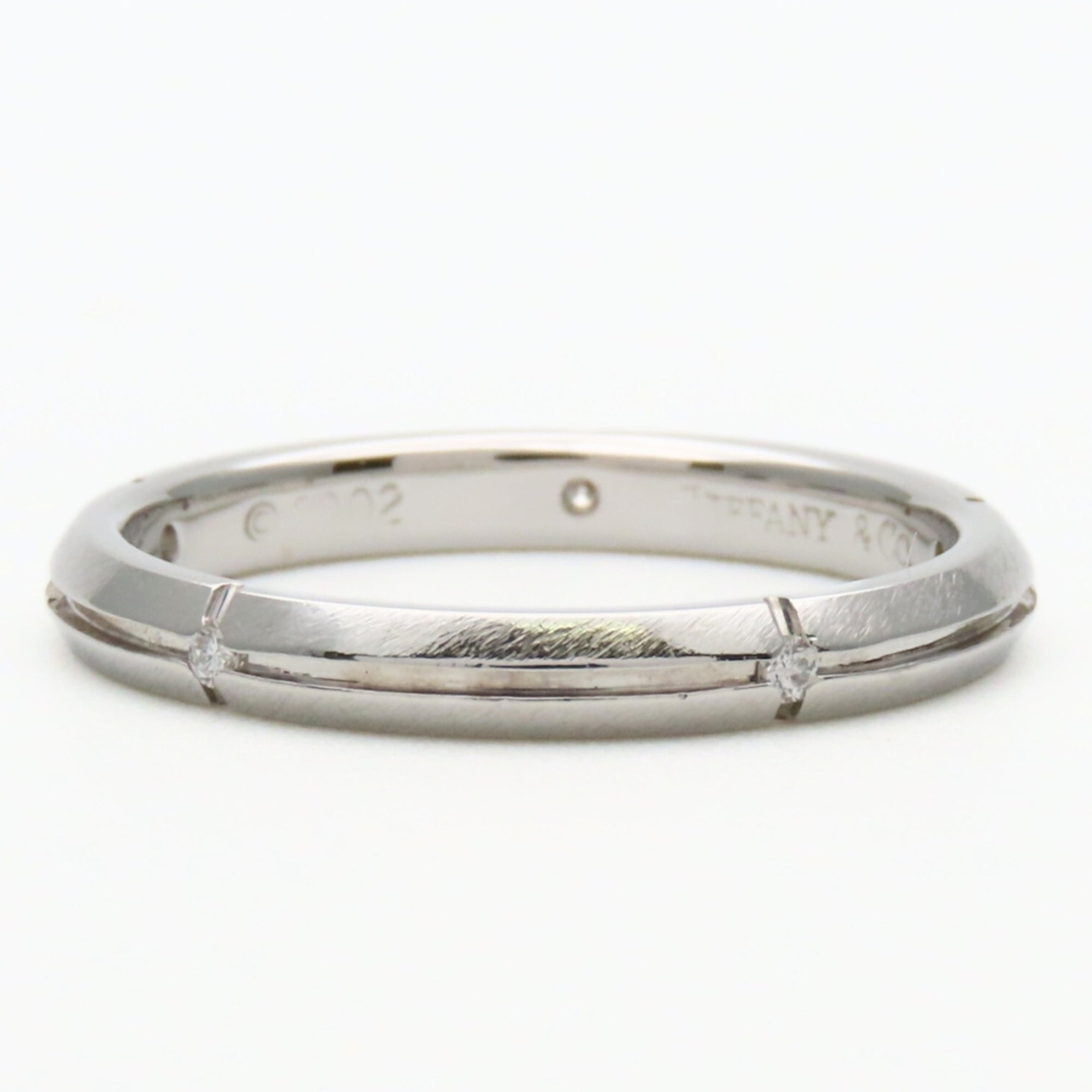 Tiffany White Gold White Gold (18K) Band Ring (Pre-Owned)