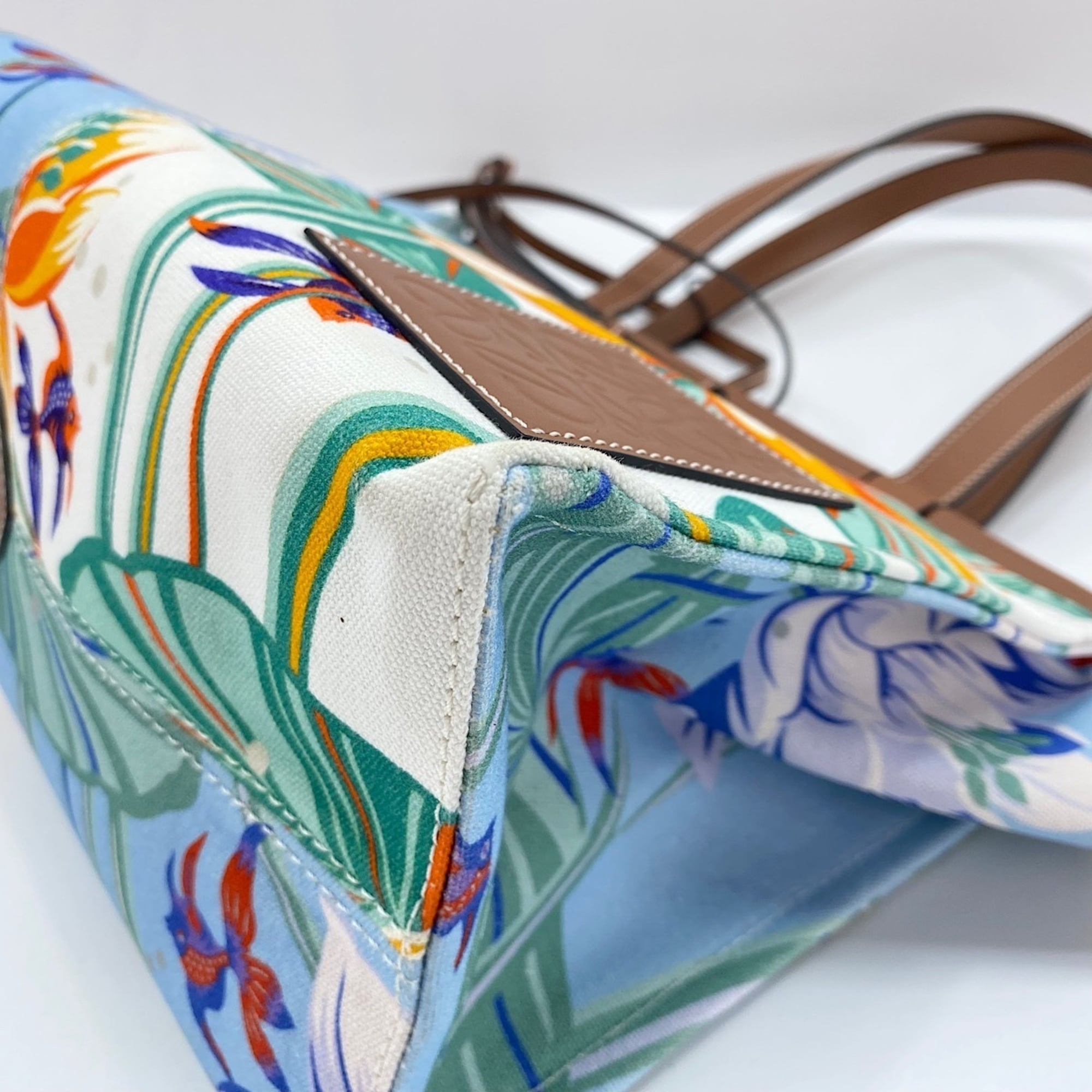 Loewe Multi-Color Canvas Tote Bag (Pre-Owned)