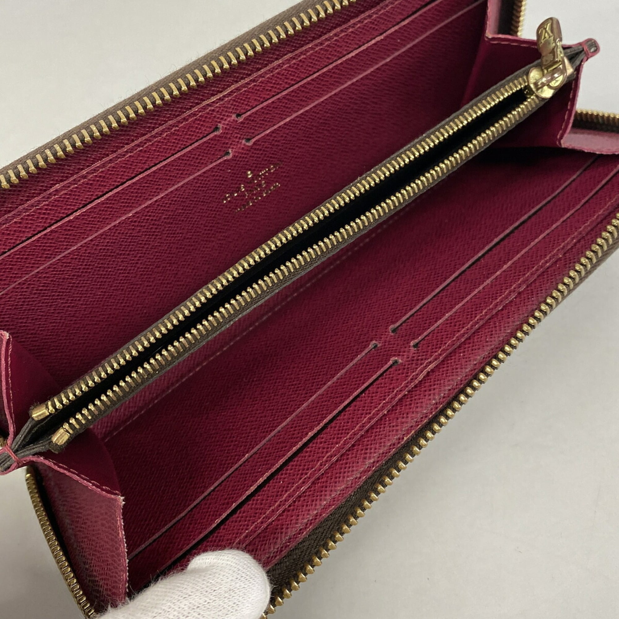 Louis Vuitton Fuchsia Long Wallet (Bi-Fold) (Pre-Owned)