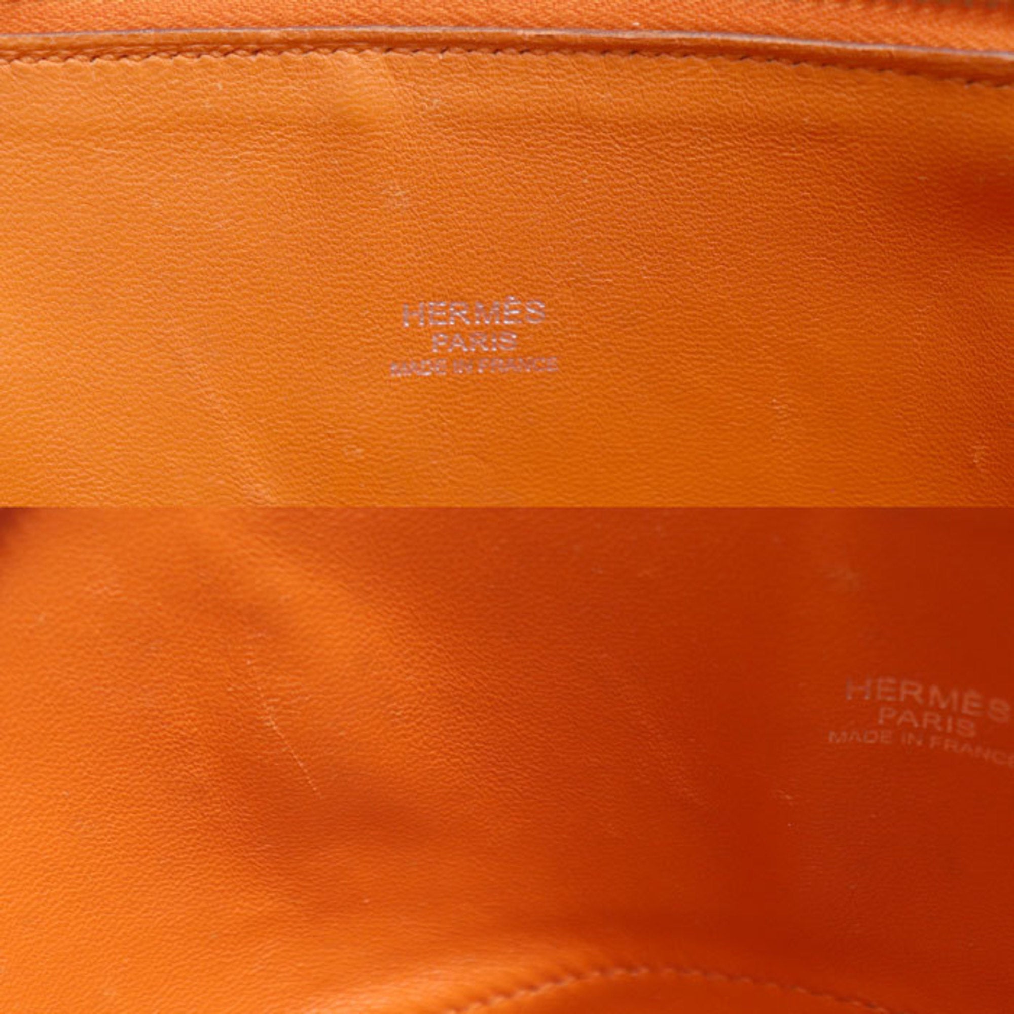 Hermes Orange Epsom Leather Shoulder Bag (Pre-Owned)