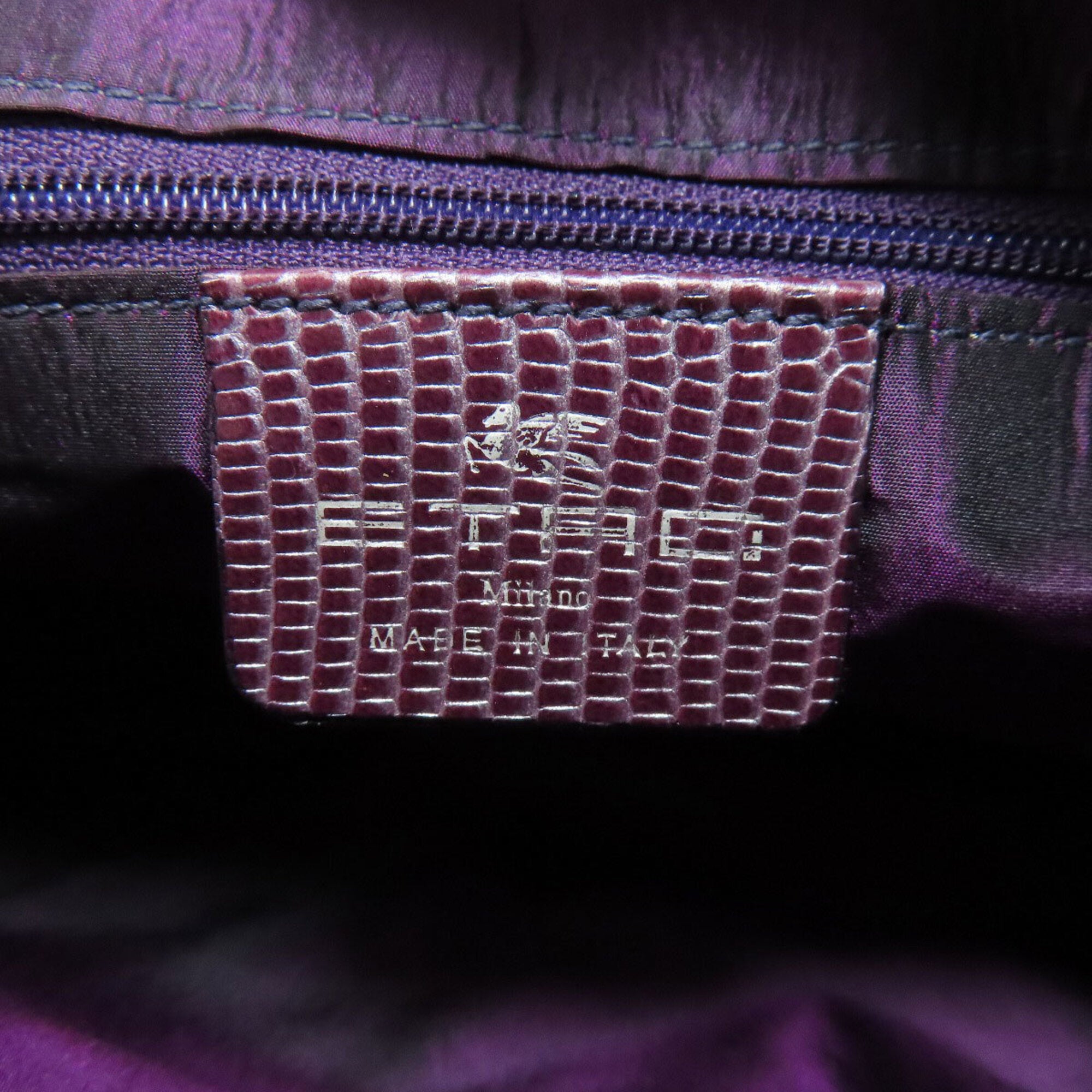 Etro Brown Cotton Polyester Tote Bag (Pre-Owned)