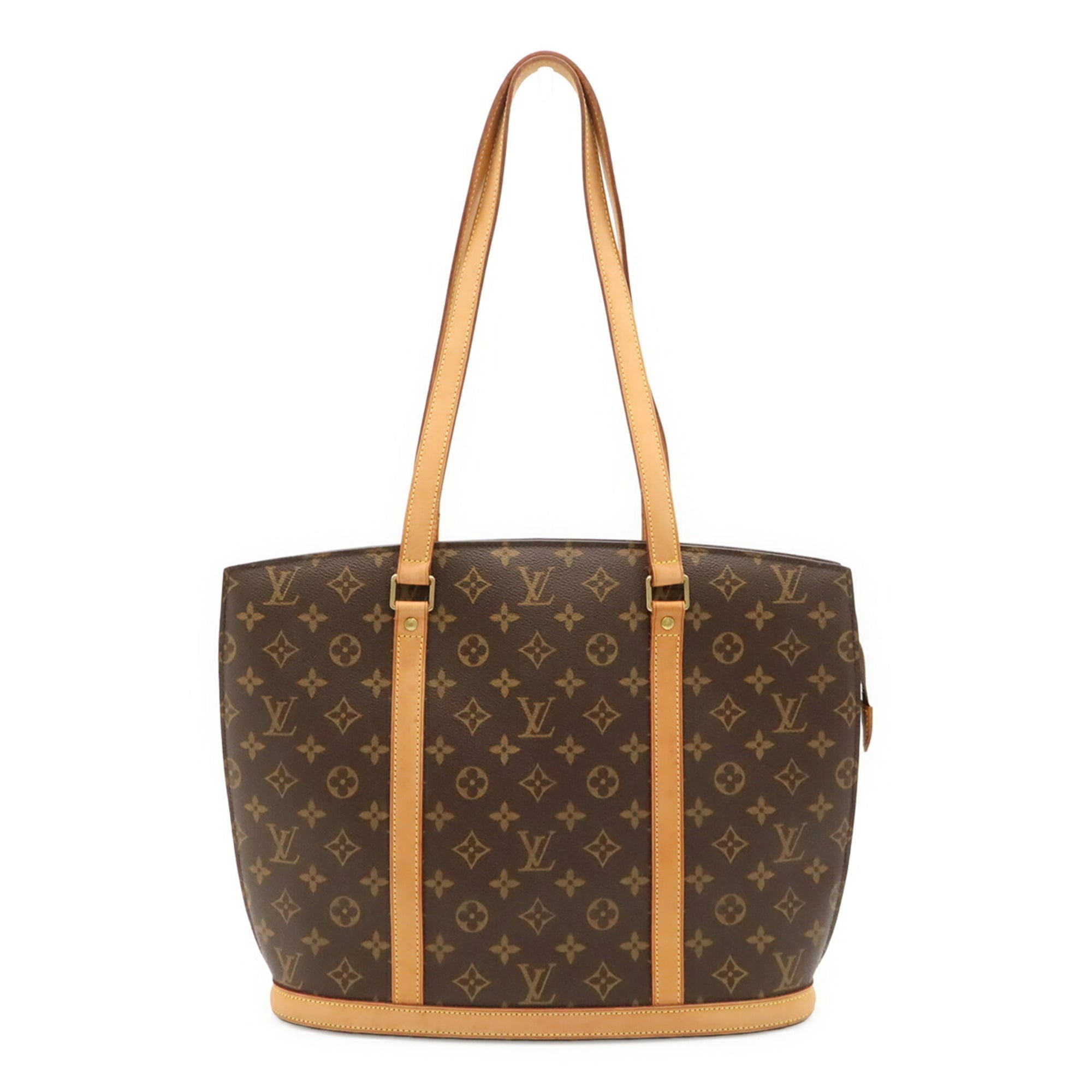 Louis Vuitton Brown Monogram Canvas Shoulder Bag Tote Bag (Pre-Owned)