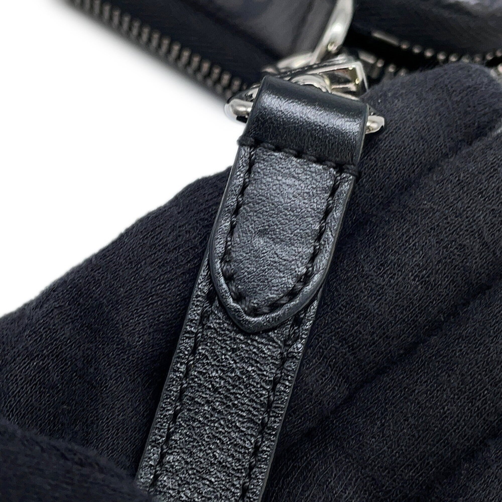 Louis Vuitton Monogram Eclipse Black Noir Monogram Eclipse Shoulder Bag (Pre-Owned)