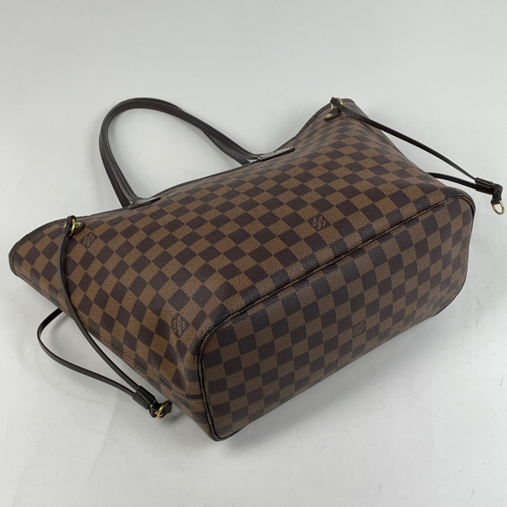 Louis Vuitton Brown Damier Canvas Shoulder Bag Tote Bag (Pre-Owned)
