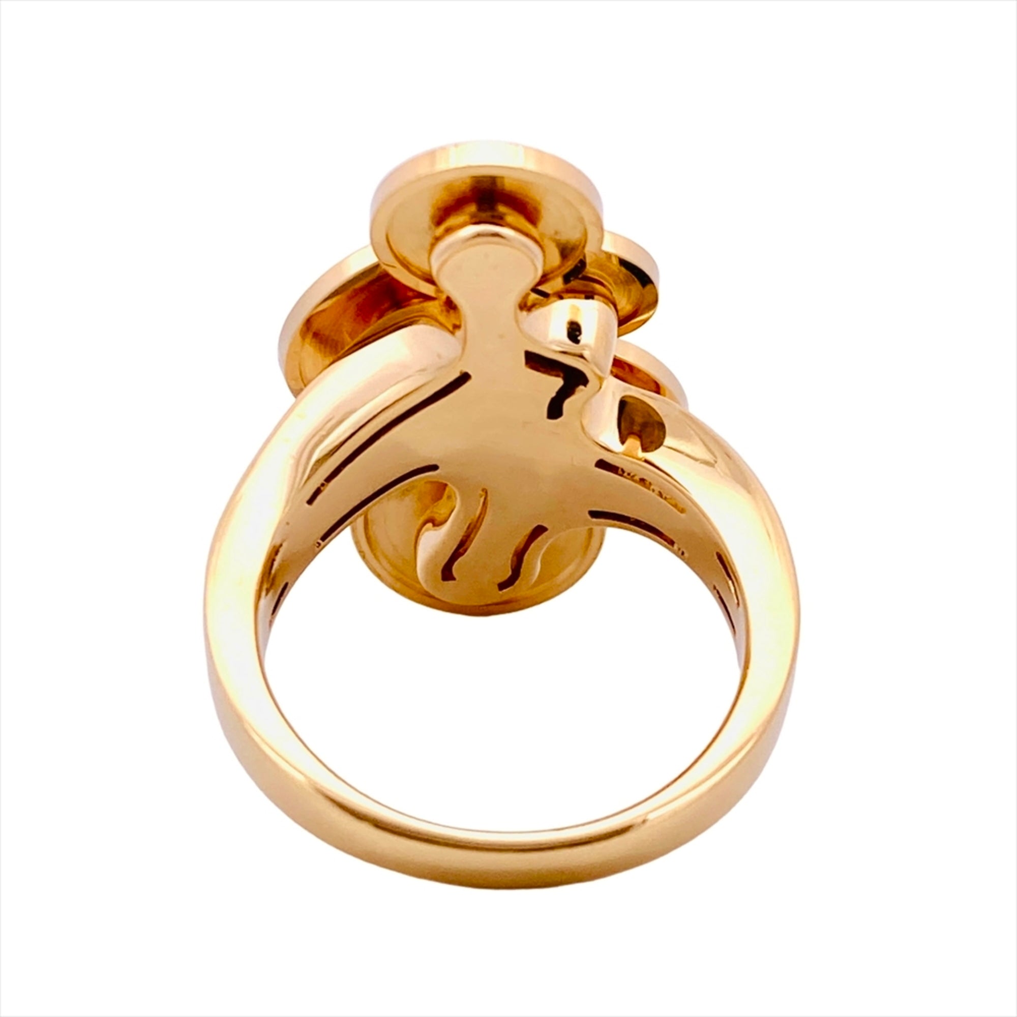 Bvlgari Yellow Gold Yellow Gold (18K) Band Ring (Pre-Owned)
