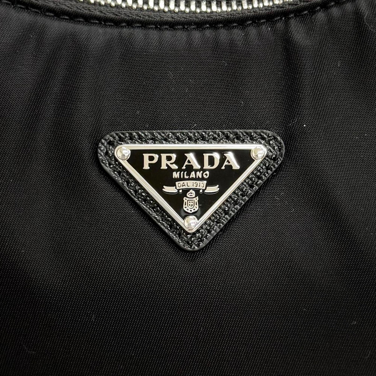 Prada Black Nylon Handbag (Pre-Owned)