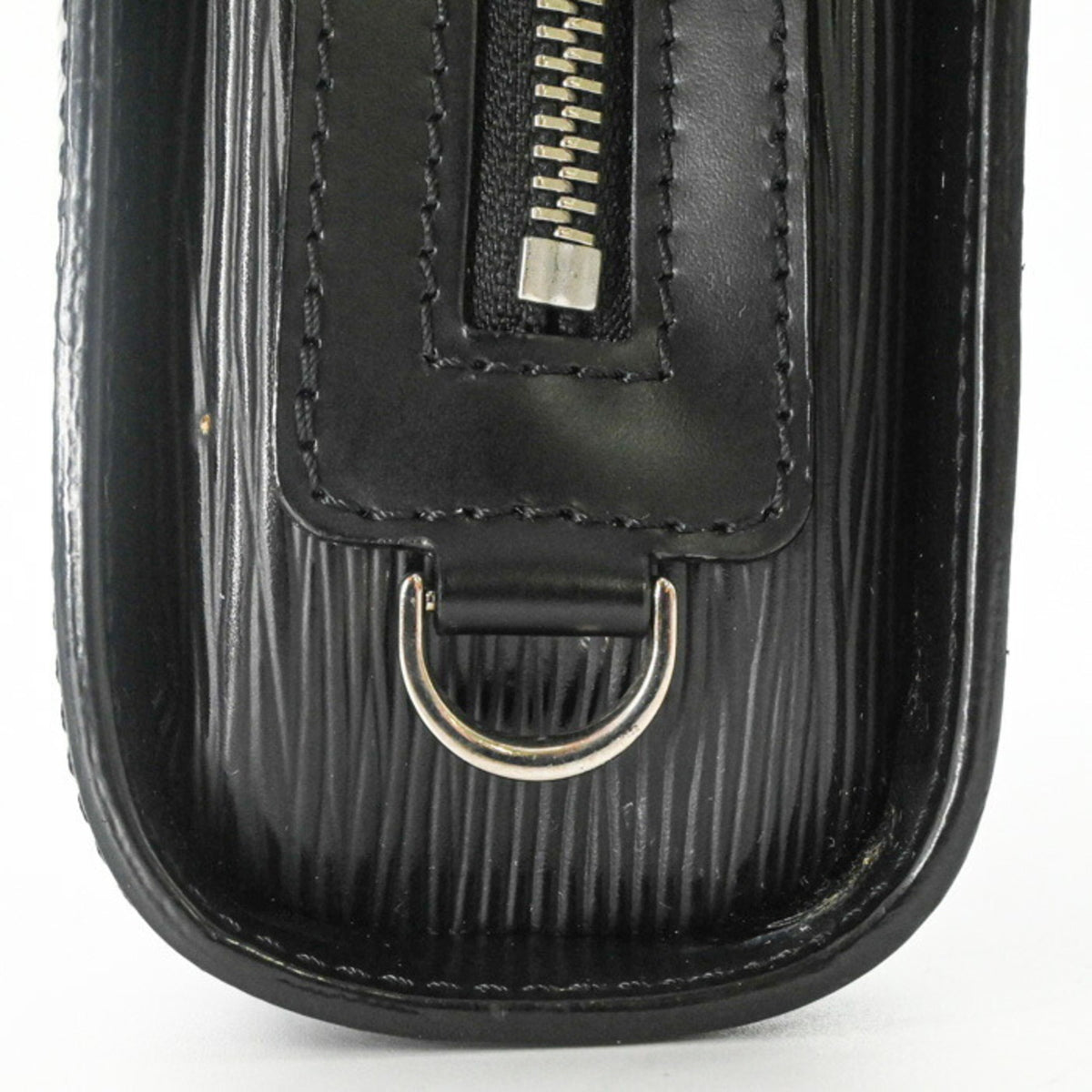 Louis Vuitton Epi Black Epi Leather Clutch Bag (Pre-Owned)