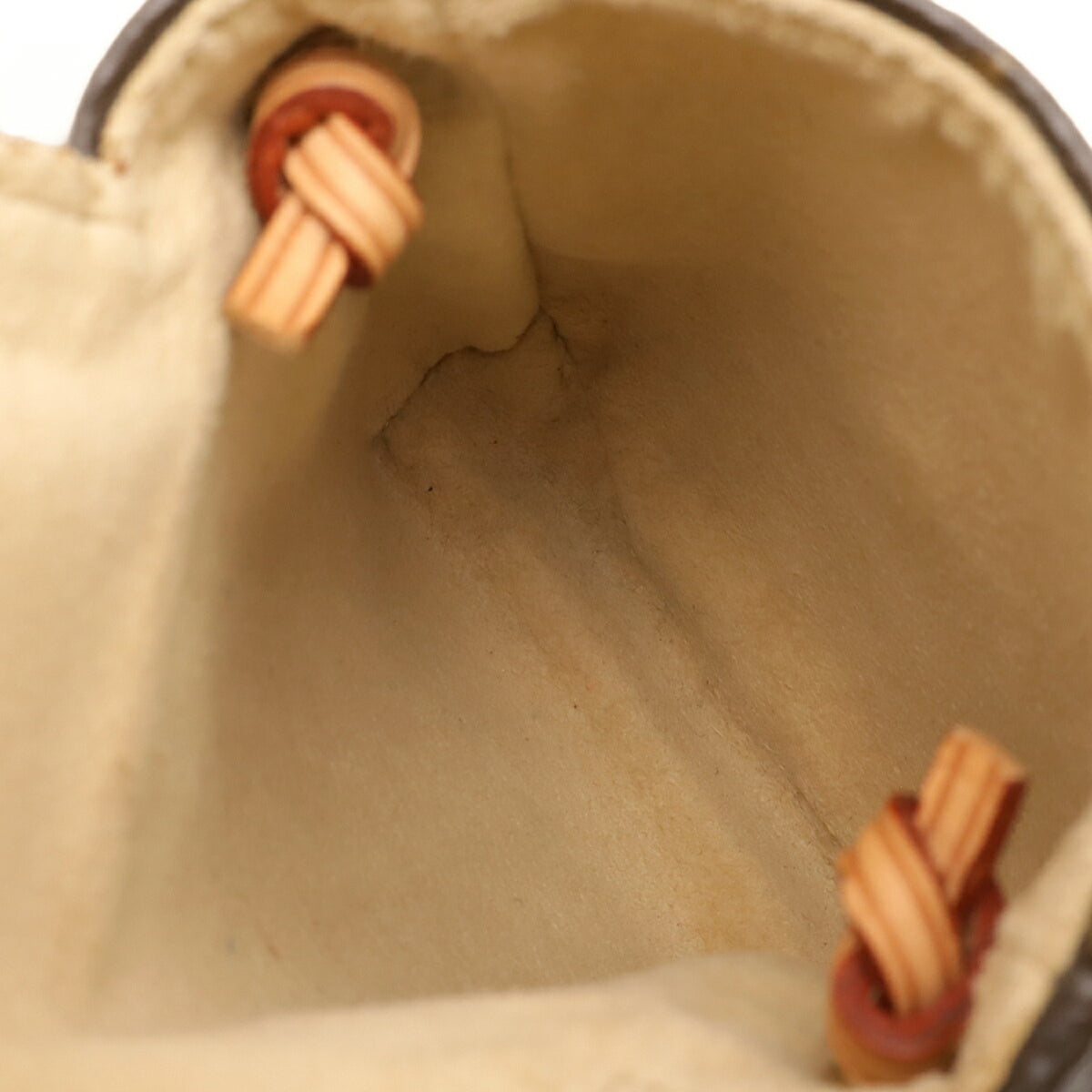 Louis Vuitton Brown Monogram Pochette Pouch Shoulder Bag (Pre-Owned)