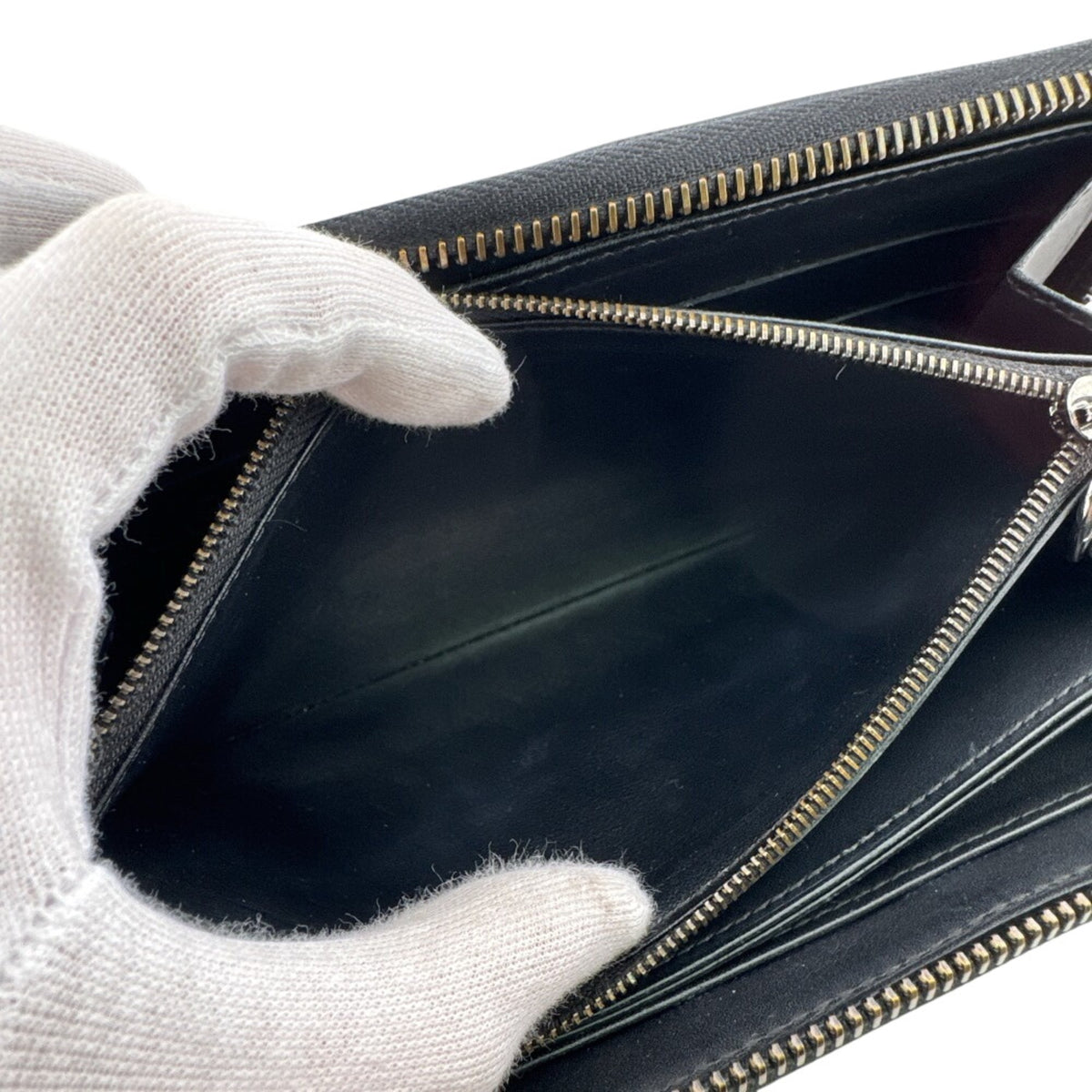 Louis Vuitton Black Vernis Long Wallet (Bi-Fold) (Pre-Owned)