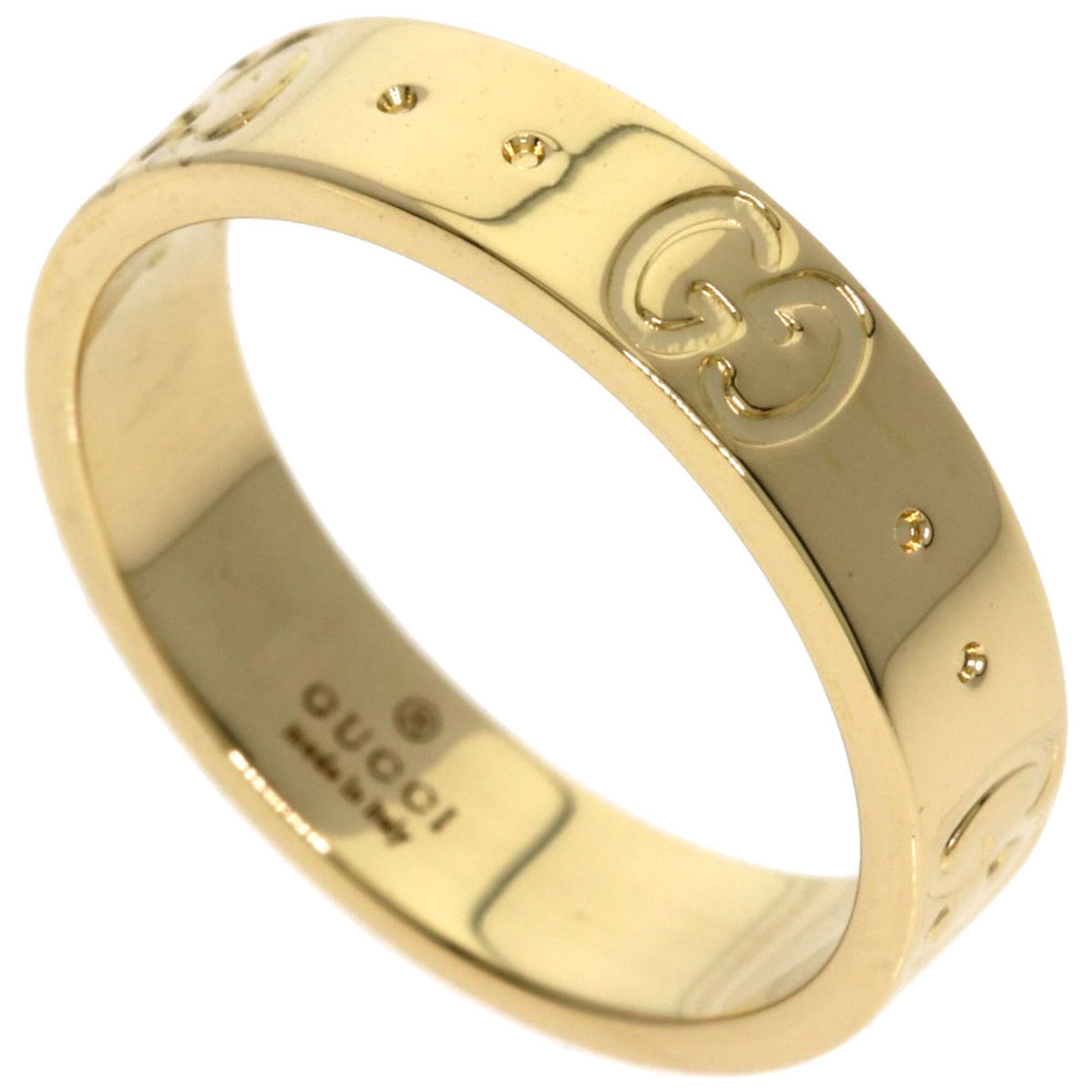 Gucci Yellow Gold (18K) Band Ring (Pre-Owned)