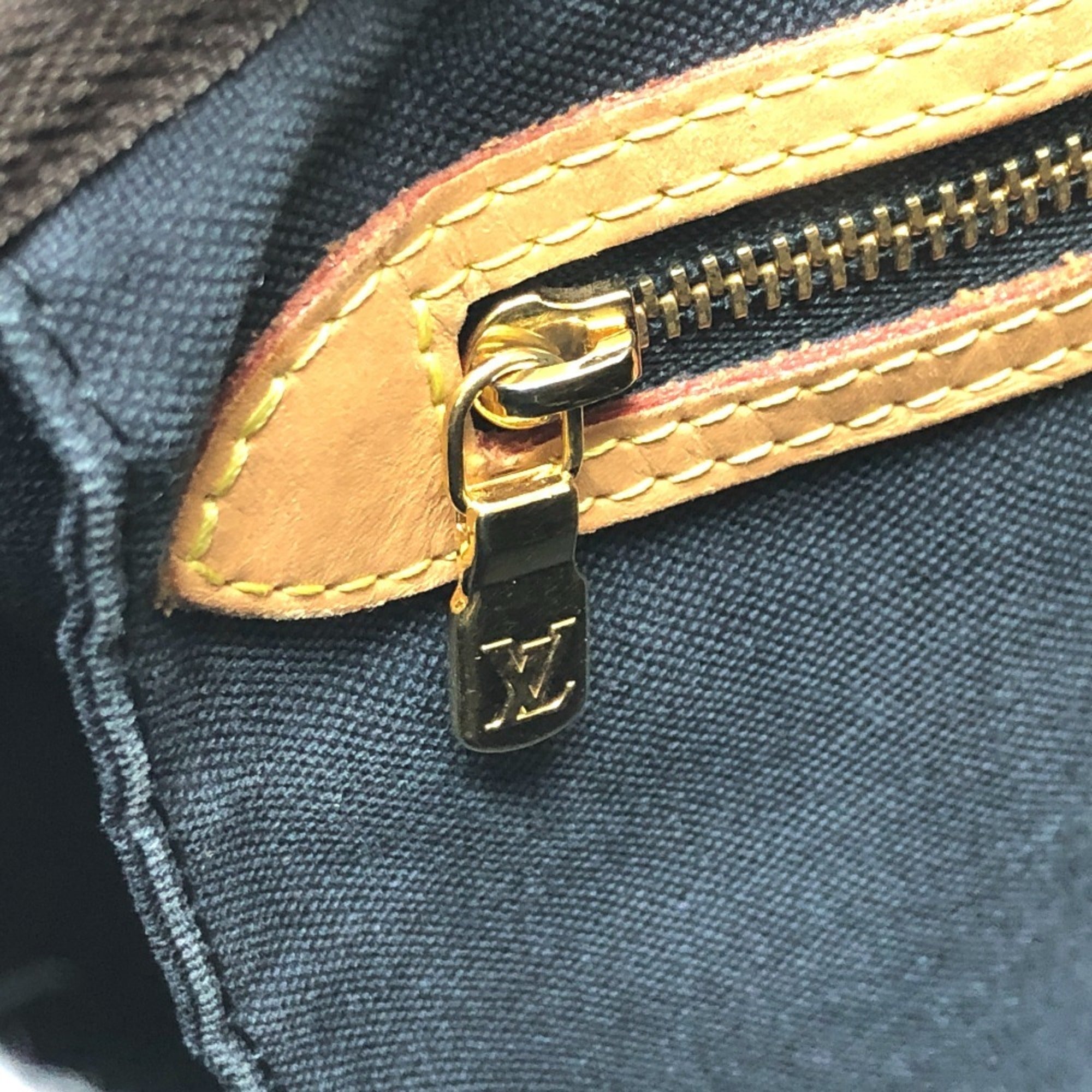Louis Vuitton Brown Galle Monogram Monogram Boston Bag Handbag (Pre-Owned)