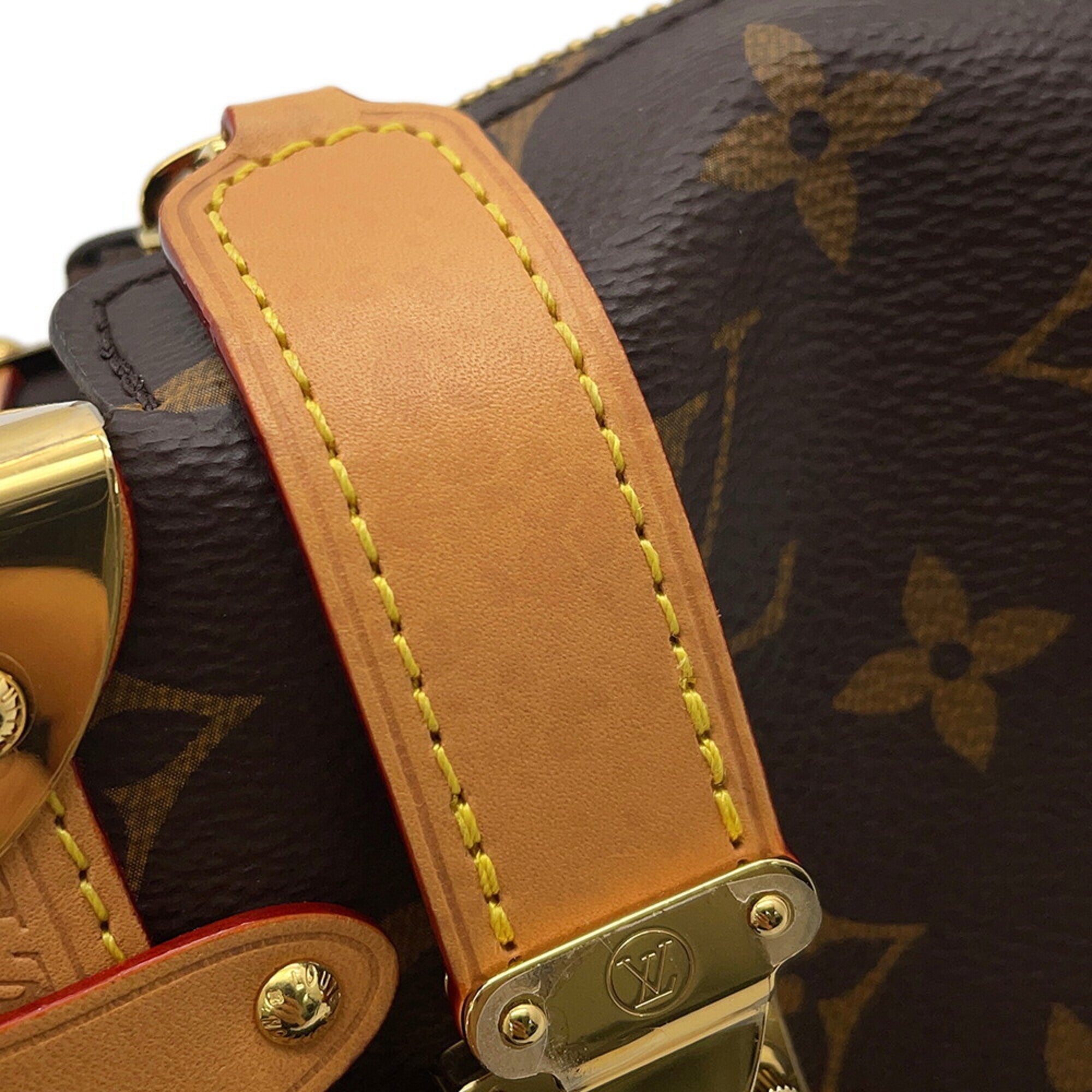 Louis Vuitton Brown Monogram Handbag Shoulder Bag (Pre-Owned)