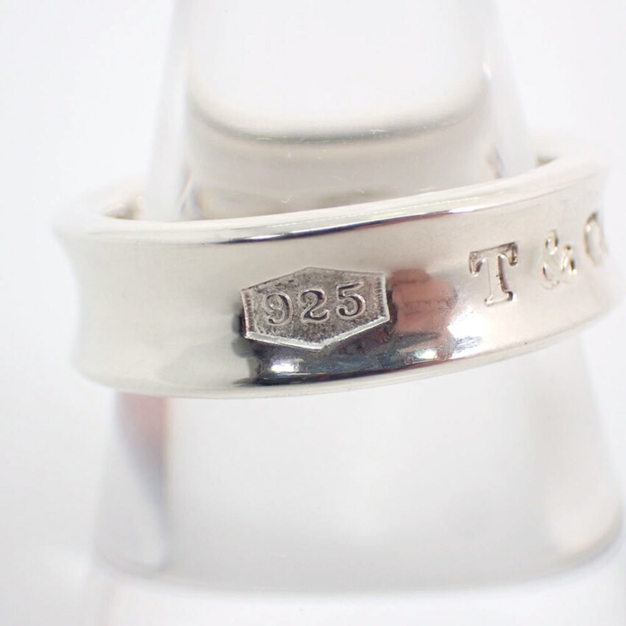 Tiffany Sterling Silver 925 Band Ring (Pre-Owned)