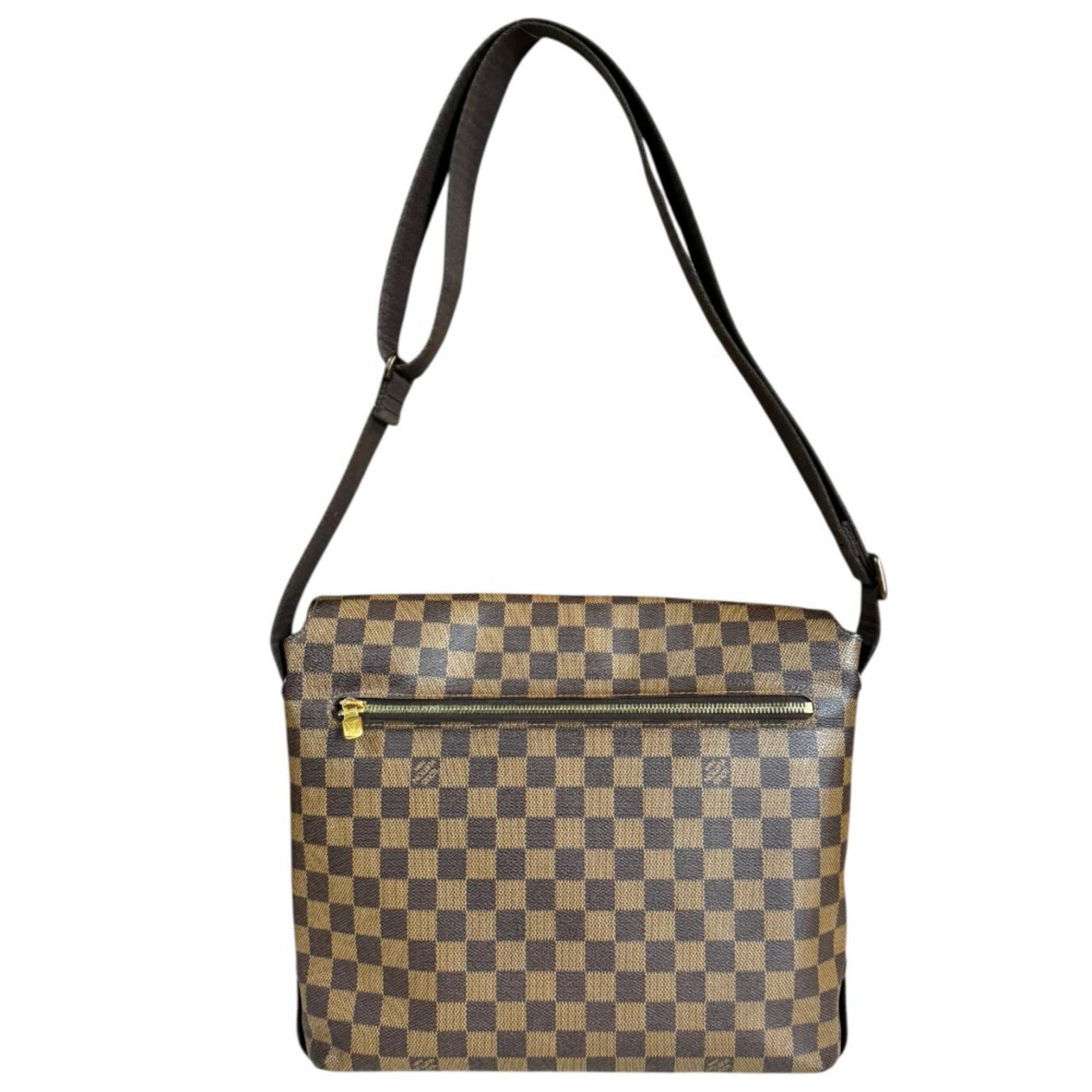 Louis Vuitton Brown Damier Canvas Shoulder Bag (Pre-Owned)