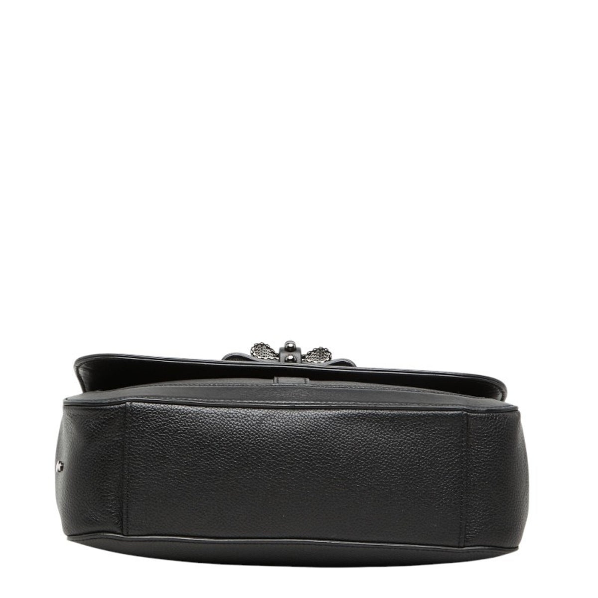 Christian Louboutin Black Leather Shoulder Bag (Pre-Owned)