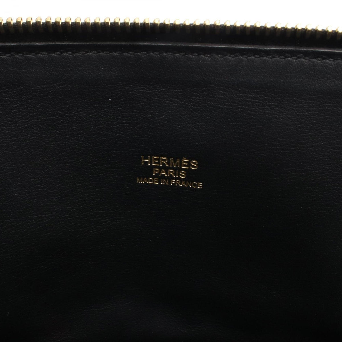 Hermes Black Taurillon Clemence Leather Leather Handbag (Pre-Owned)