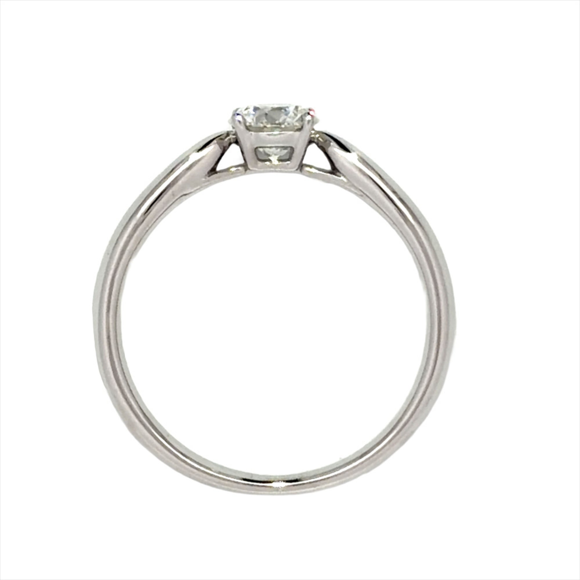 Tiffany Platinum Platinum 950 Band Ring (Pre-Owned)