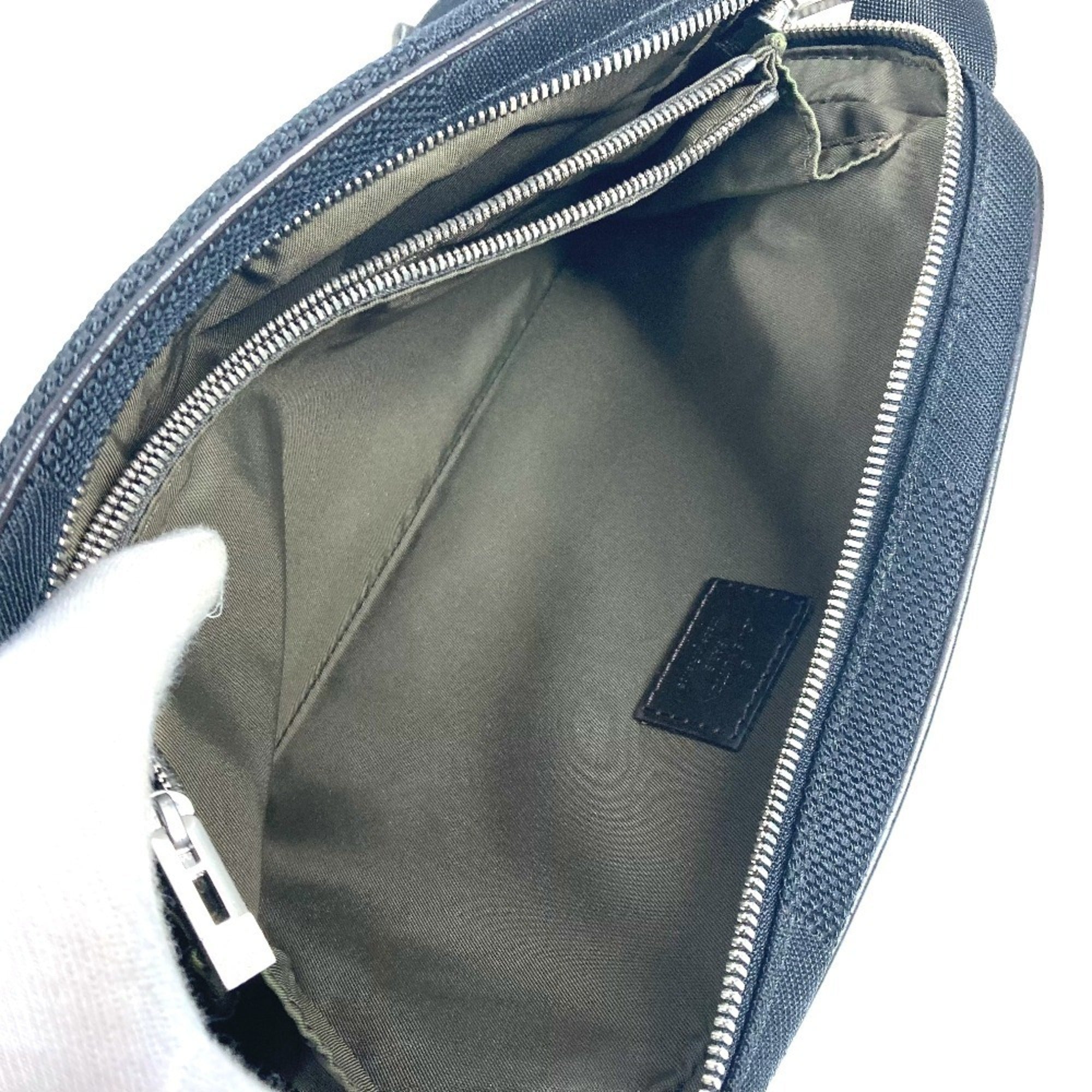 Louis Vuitton Black Noir Damier Geant Fanny Pack Shoulder Bag Sling Bag (Pre-Owned)