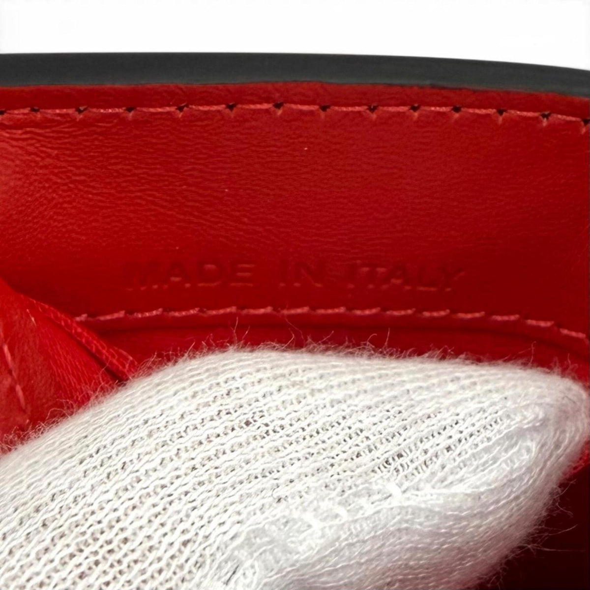 Christian Louboutin Beige Leather Wallet (Tri-Fold) (Pre-Owned)