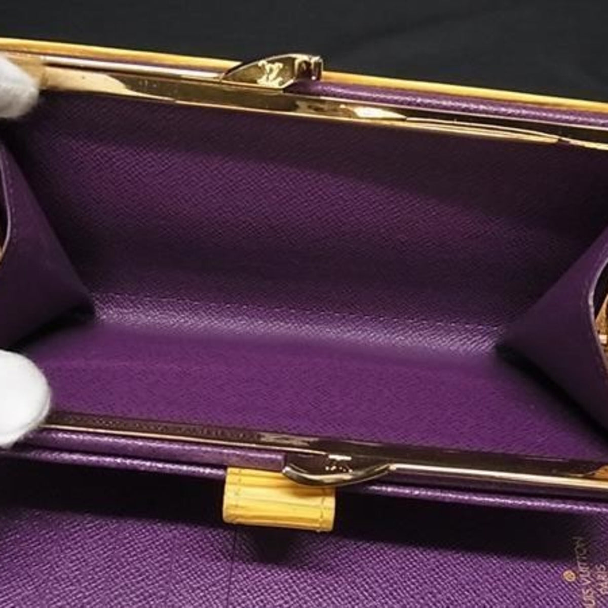 Louis Vuitton Yellow Leather Wallet (Bi-Fold) (Pre-Owned)