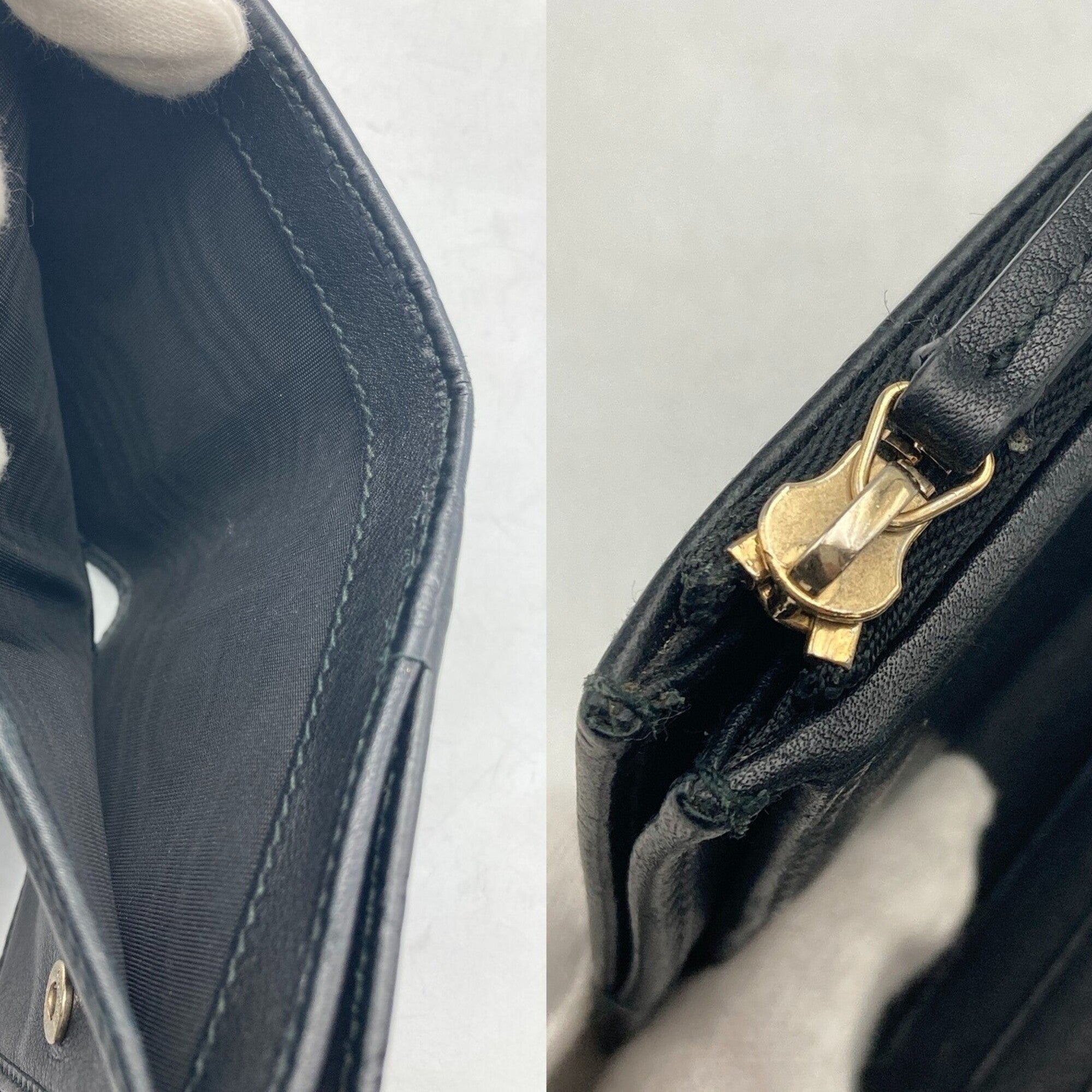 Gucci Black Leather Wallet (Bi-Fold) (Pre-Owned)