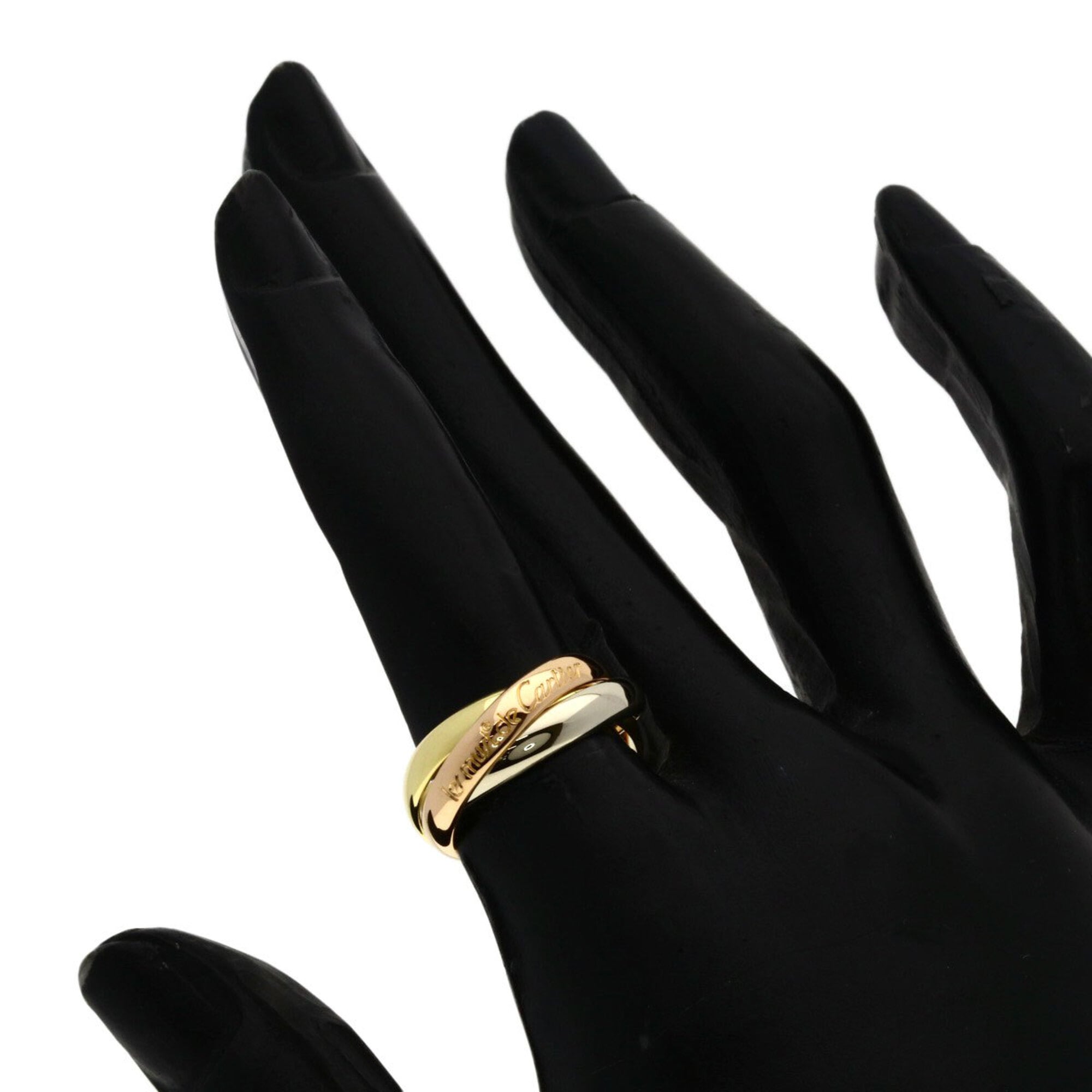 Cartier Yellow Gold (18K) Pink Gold (18K) White Gold (18K) Band Ring (Pre-Owned)