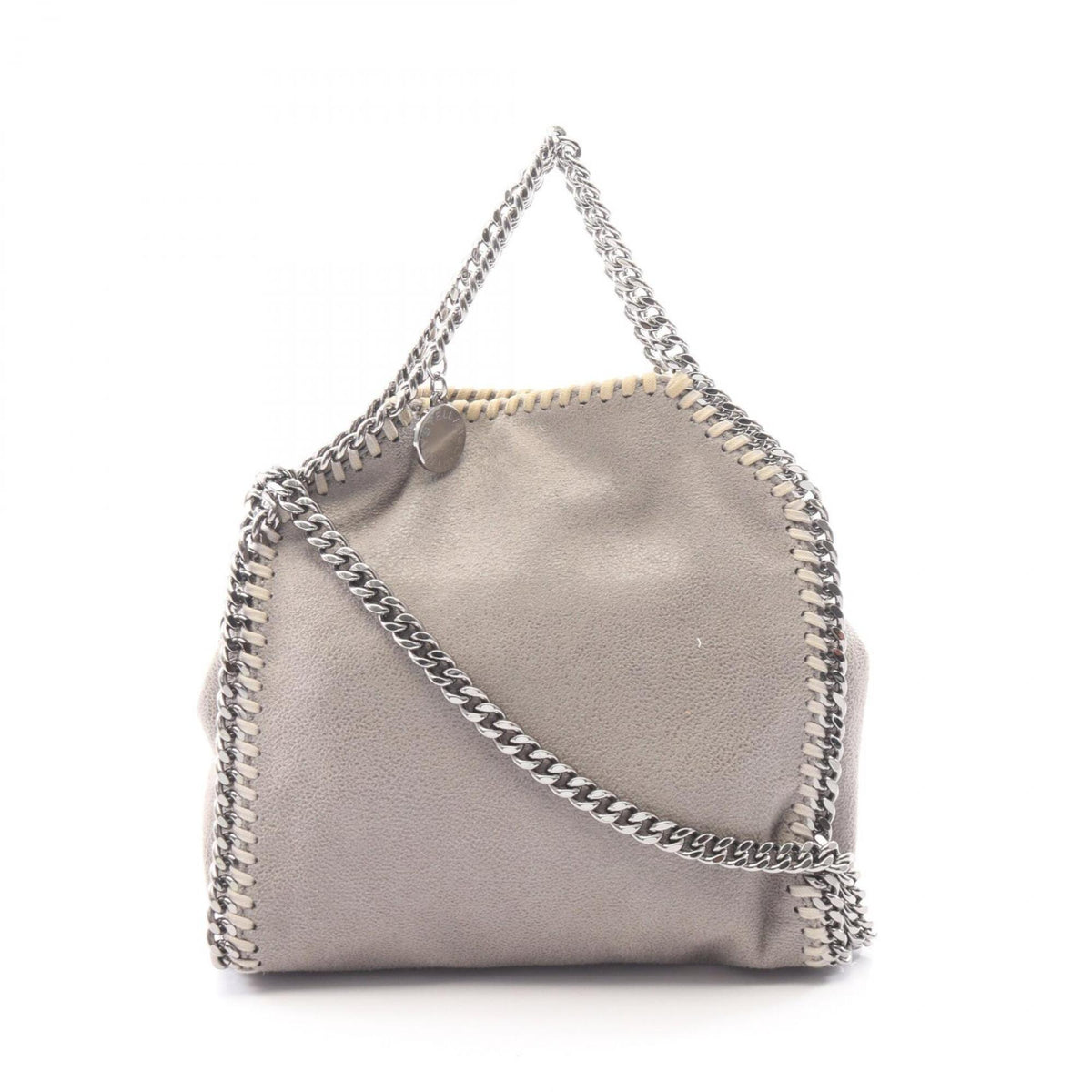 Stella Mccartney Gray Handbag Shoulder Bag (Pre-Owned)
