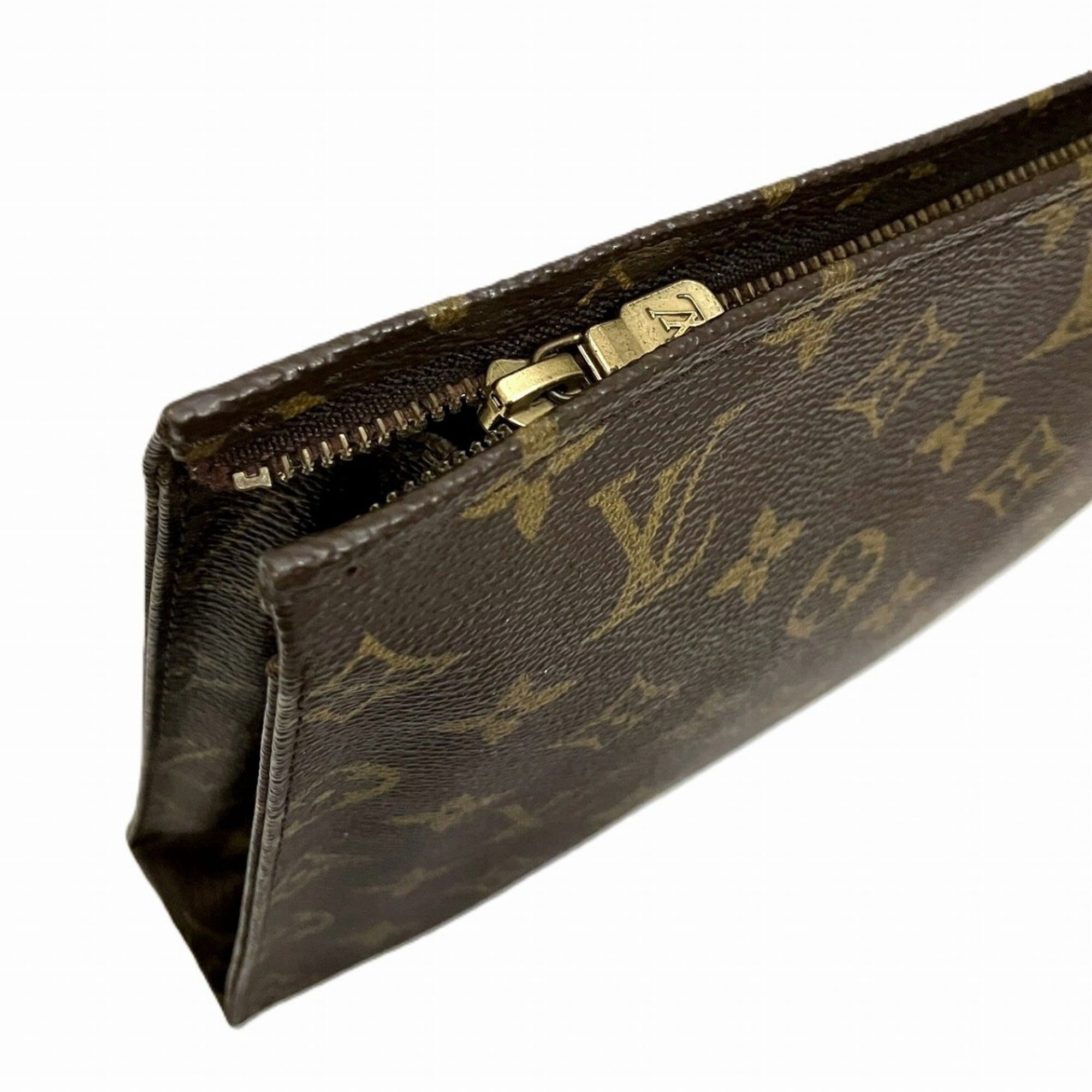 Louis Vuitton Monogram Brown Monogram Clutch Bag (Pre-Owned)