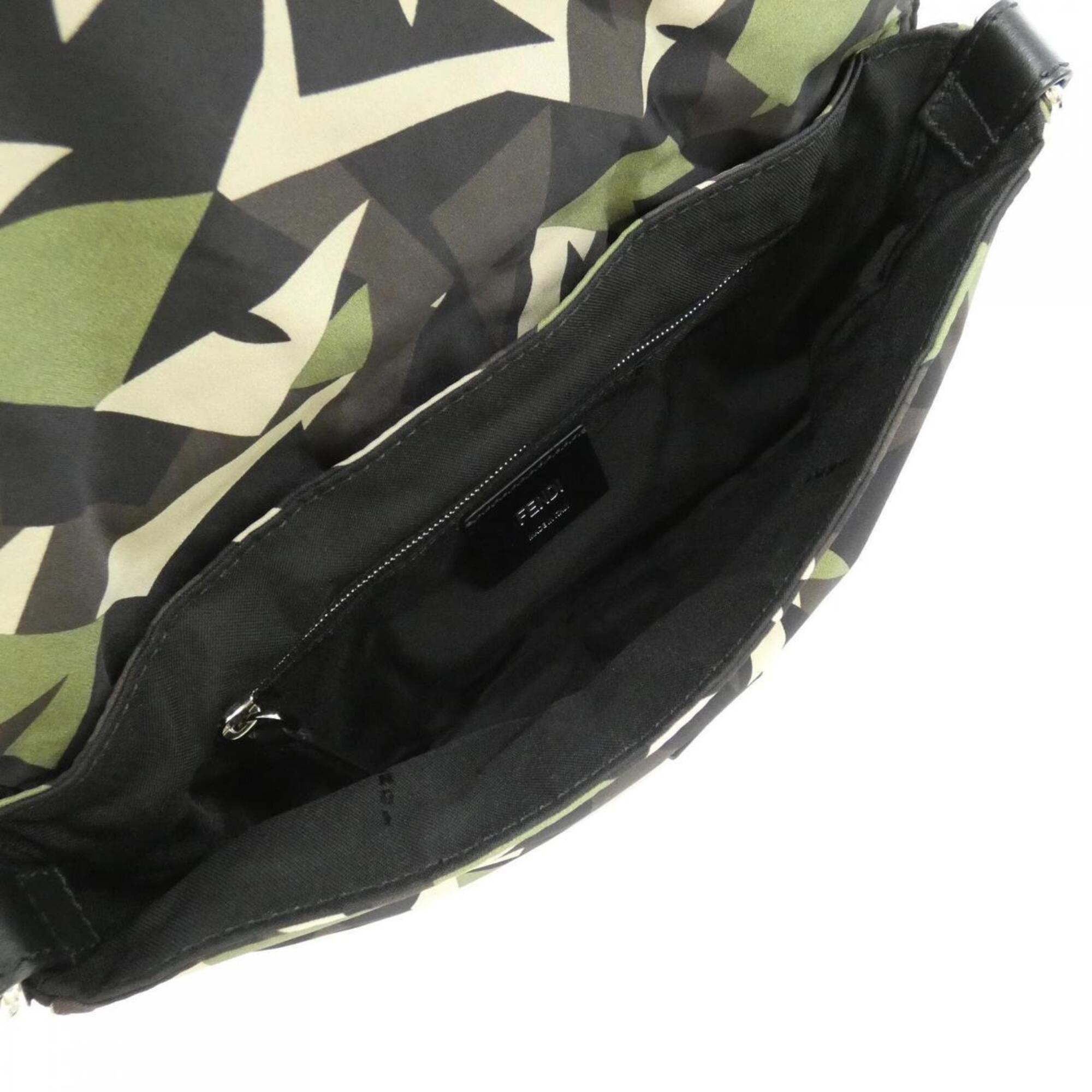 Fendi Green Nylon Fanny Pack (Pre-Owned)