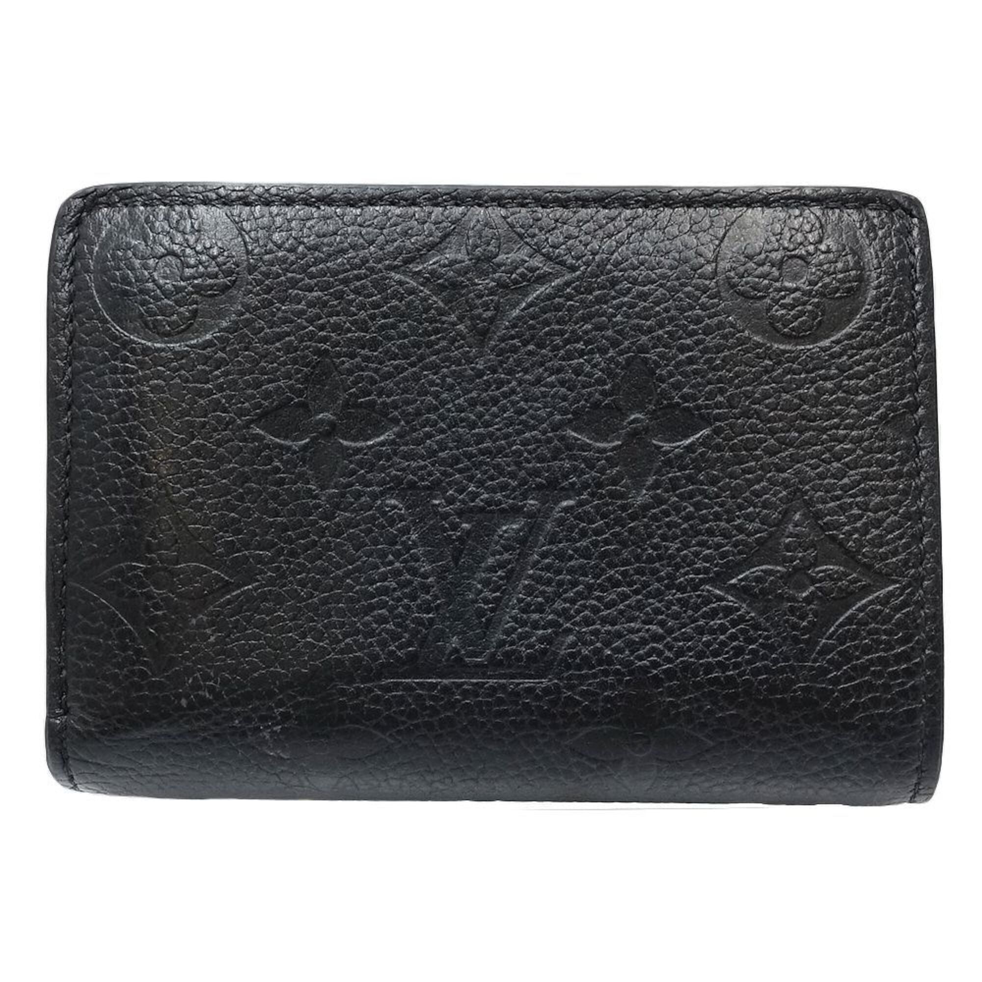 Louis Vuitton Monogram Empreinte Noir Monogram Empreinte Wallet (Bi-Fold) (Pre-Owned)