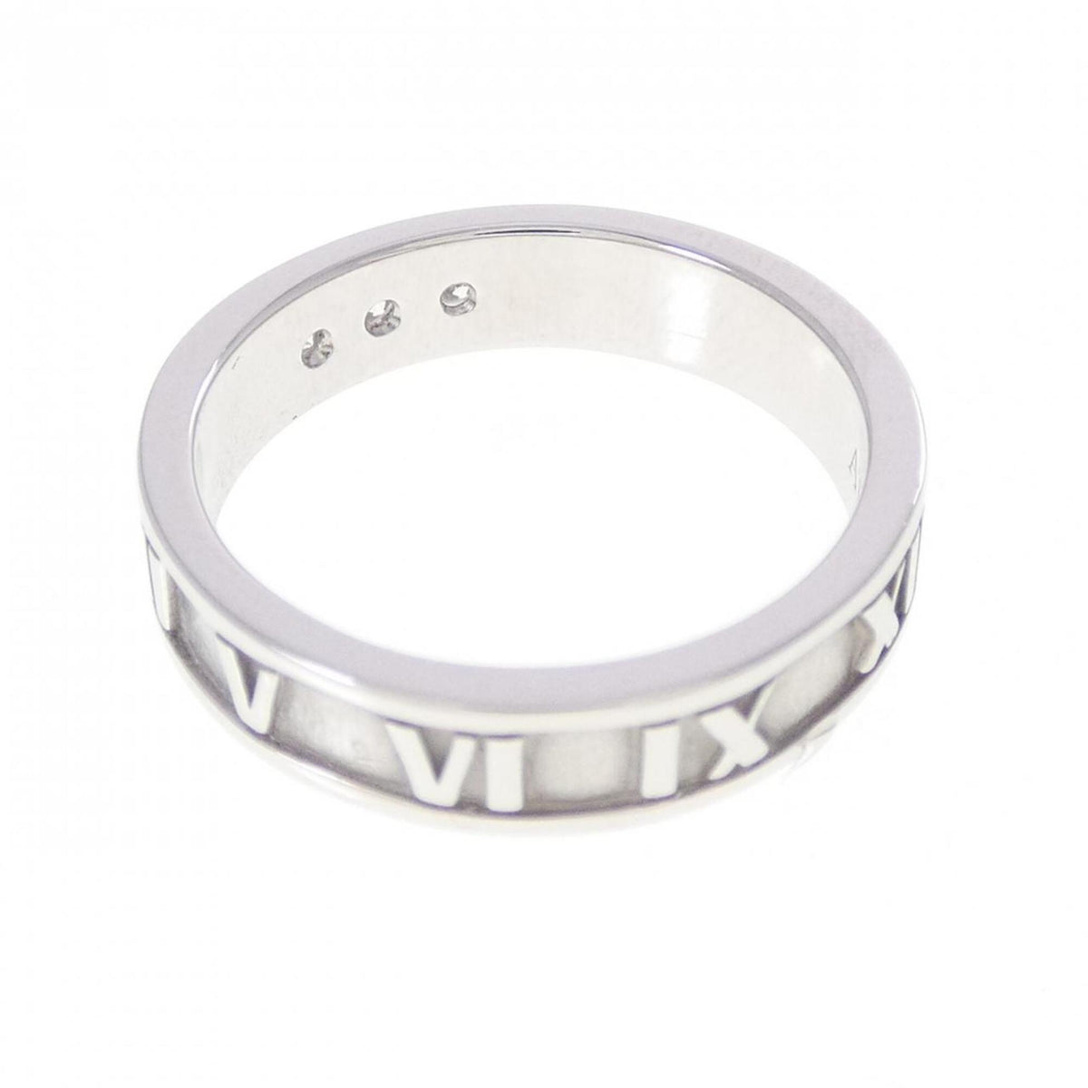 Tiffany White Gold (18K) Band Ring (Pre-Owned)