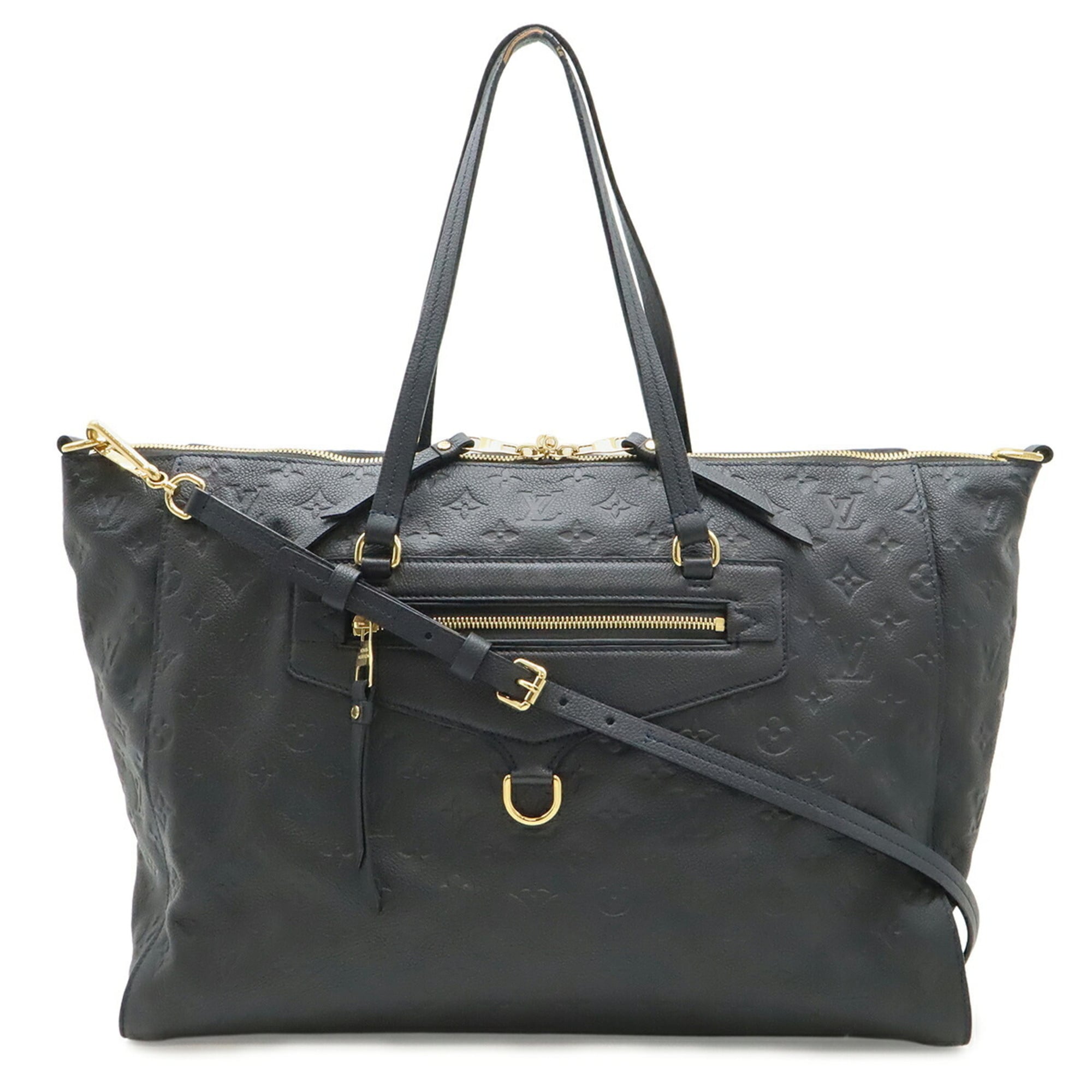 Louis Vuitton Galle Infini Navy Monogram Empreinte Shoulder Bag Tote Bag (Pre-Owned)