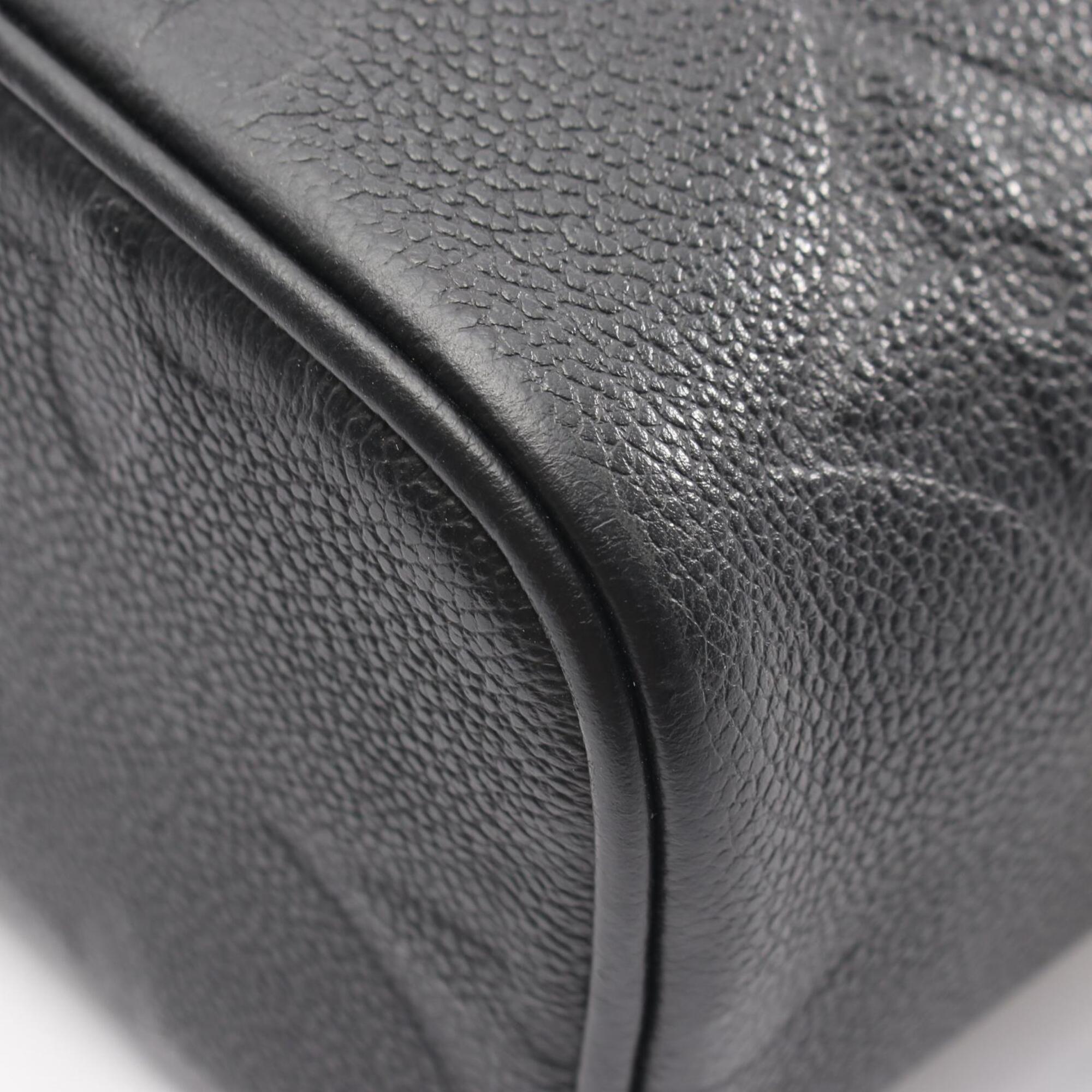 Louis Vuitton Monogram Empreinte Black Noir Leather Handbag (Pre-Owned)