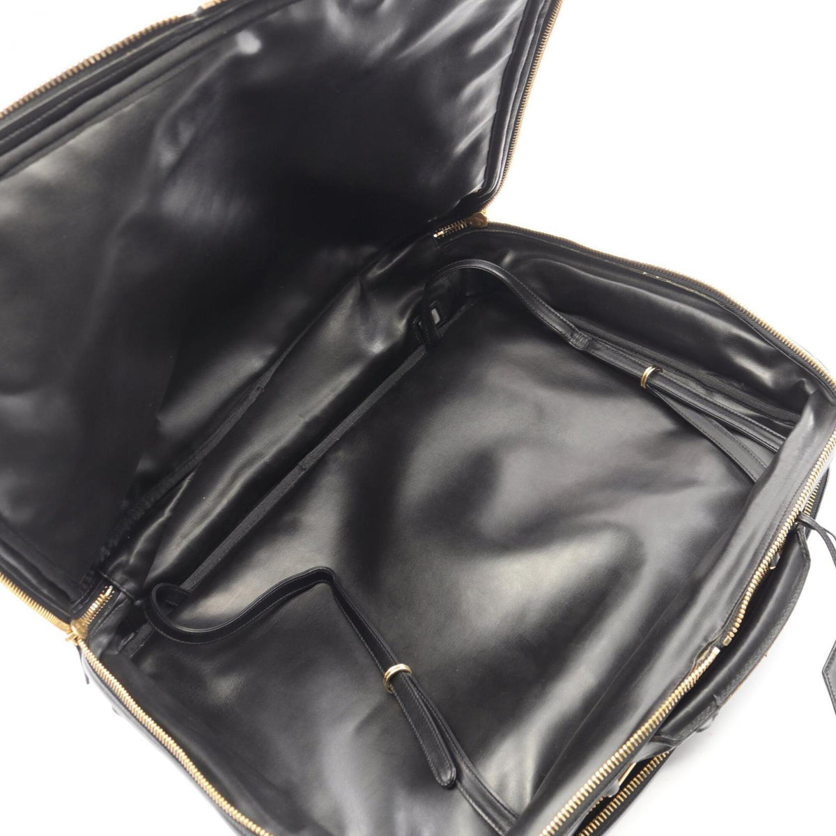 Chanel Black Leather Handbag (Pre-Owned)