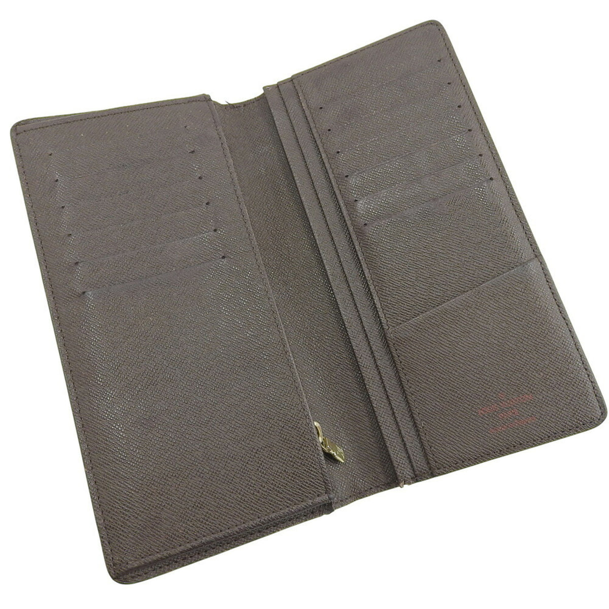 Louis Vuitton Ebene Pvc Long Wallet (Bi-Fold) (Pre-Owned)