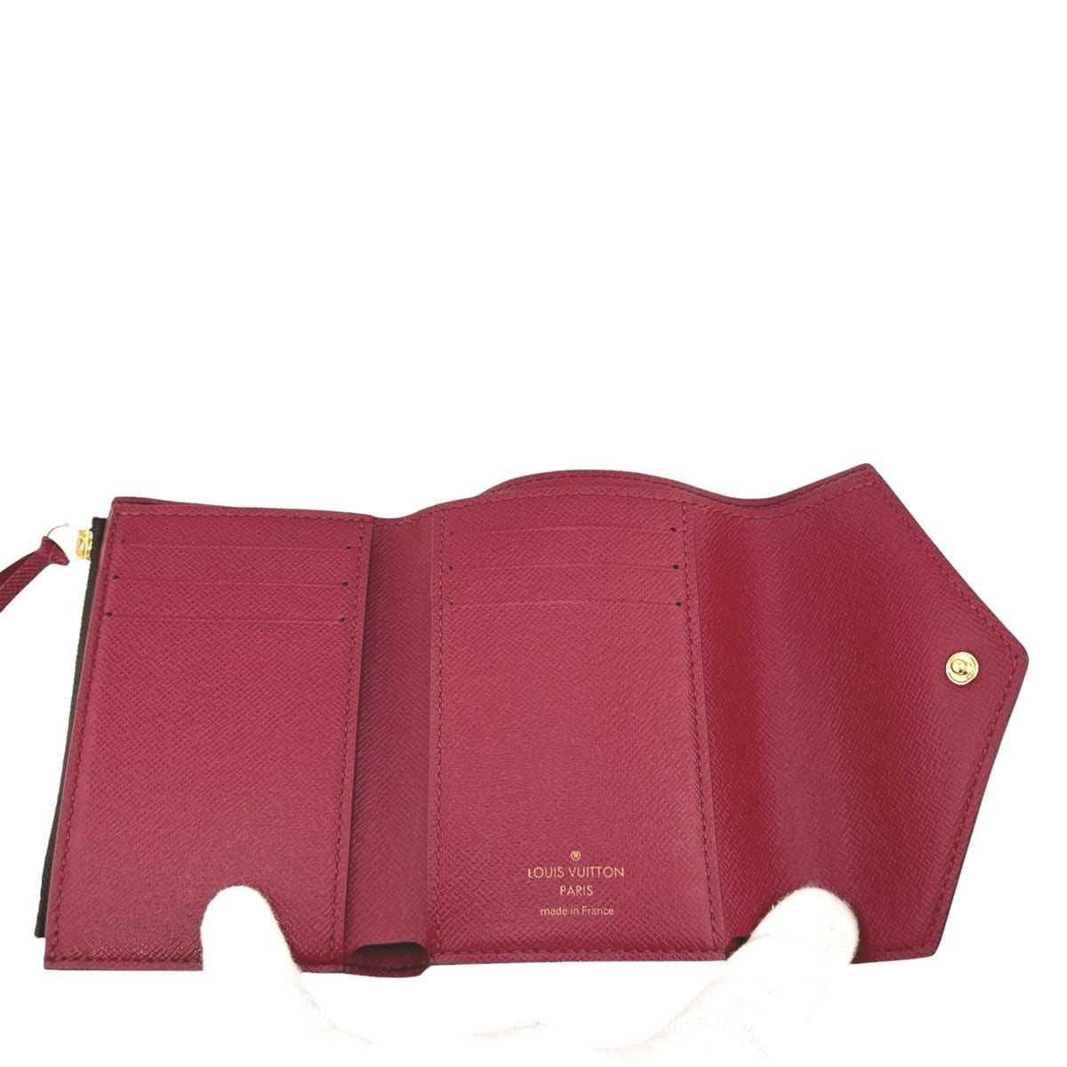 Louis Vuitton Monogram Red Color Monogram Coin Purse/Coin Case (Pre-Owned)