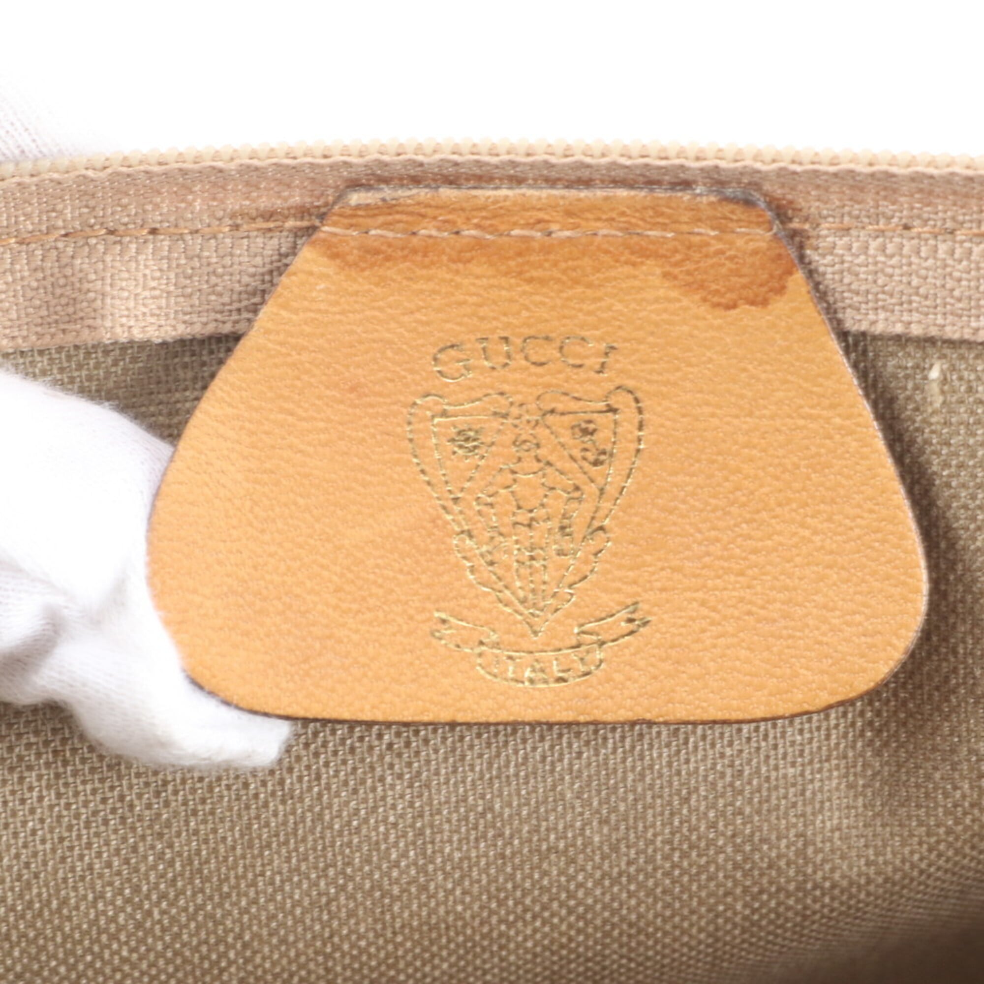 Gucci Brown Clutch Bag Pouch (Pre-Owned)