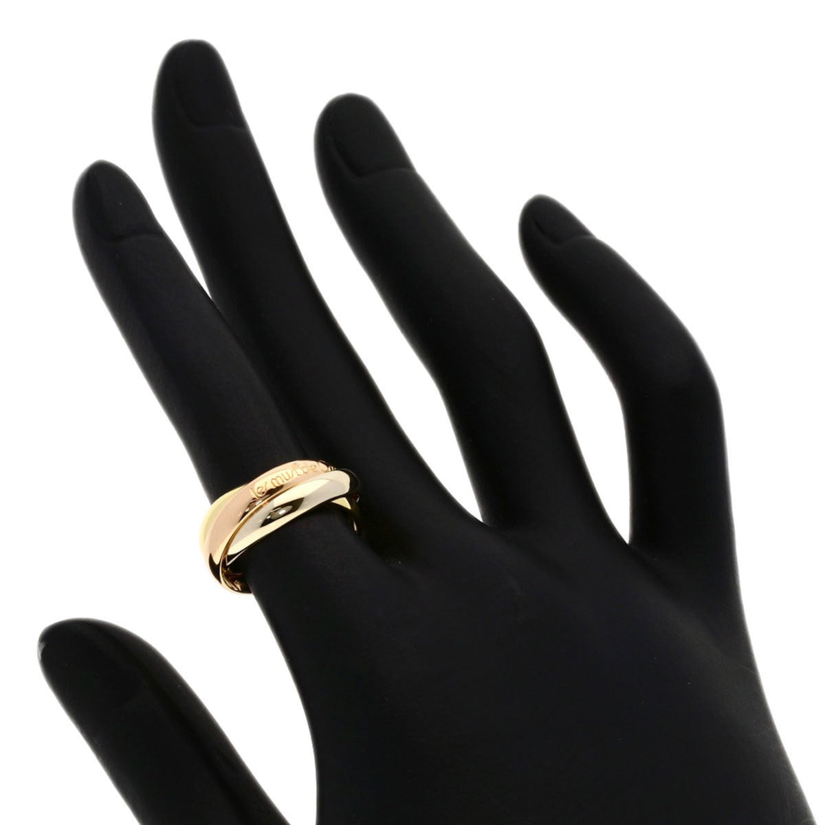 Cartier Trinity Yellow Gold (18K) Pink Gold (18K) White Gold (18K) Band Ring (Pre-Owned)