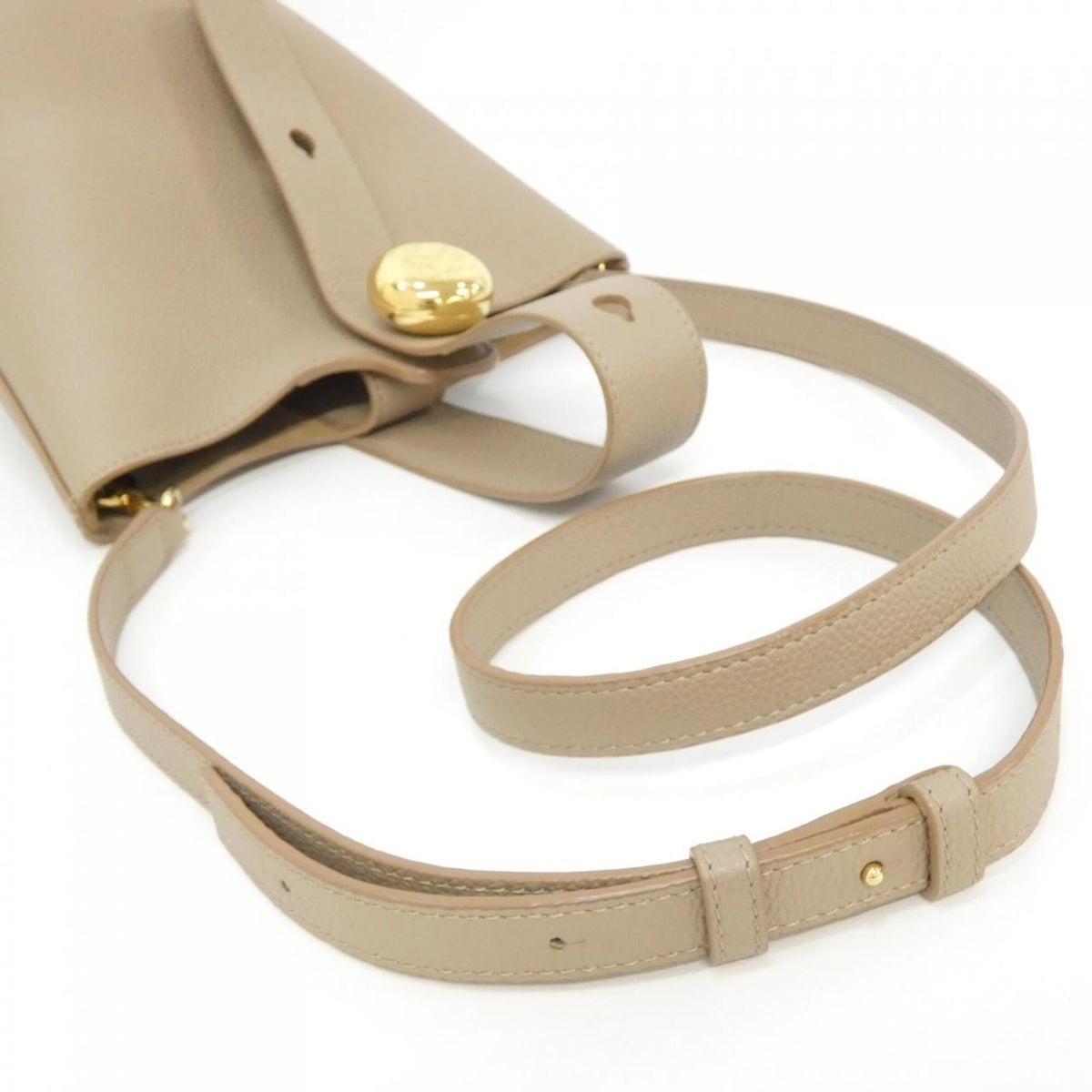 Loewe Sand Leather Handbag (Pre-Owned)