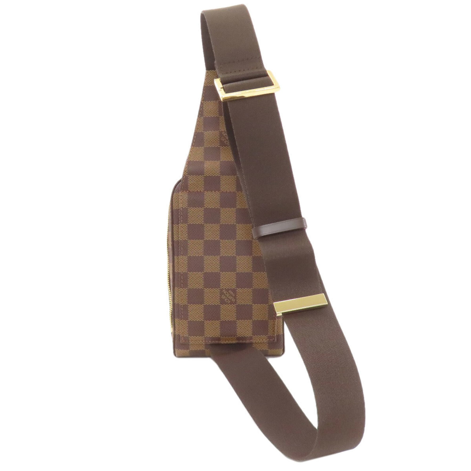 Louis Vuitton Damier Canvas Ebene Damier Canvas Sling Bag (Pre-Owned)