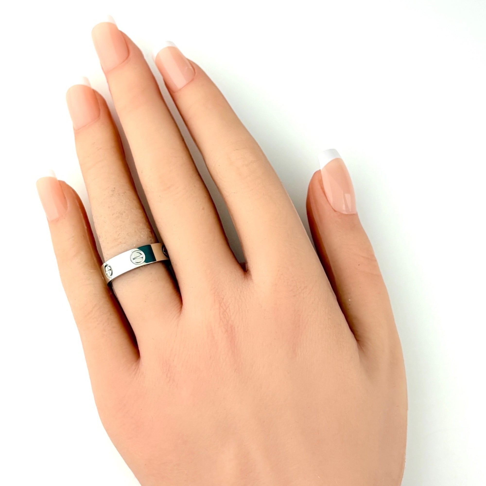 Cartier Platinum 950 Band Ring (Pre-Owned)